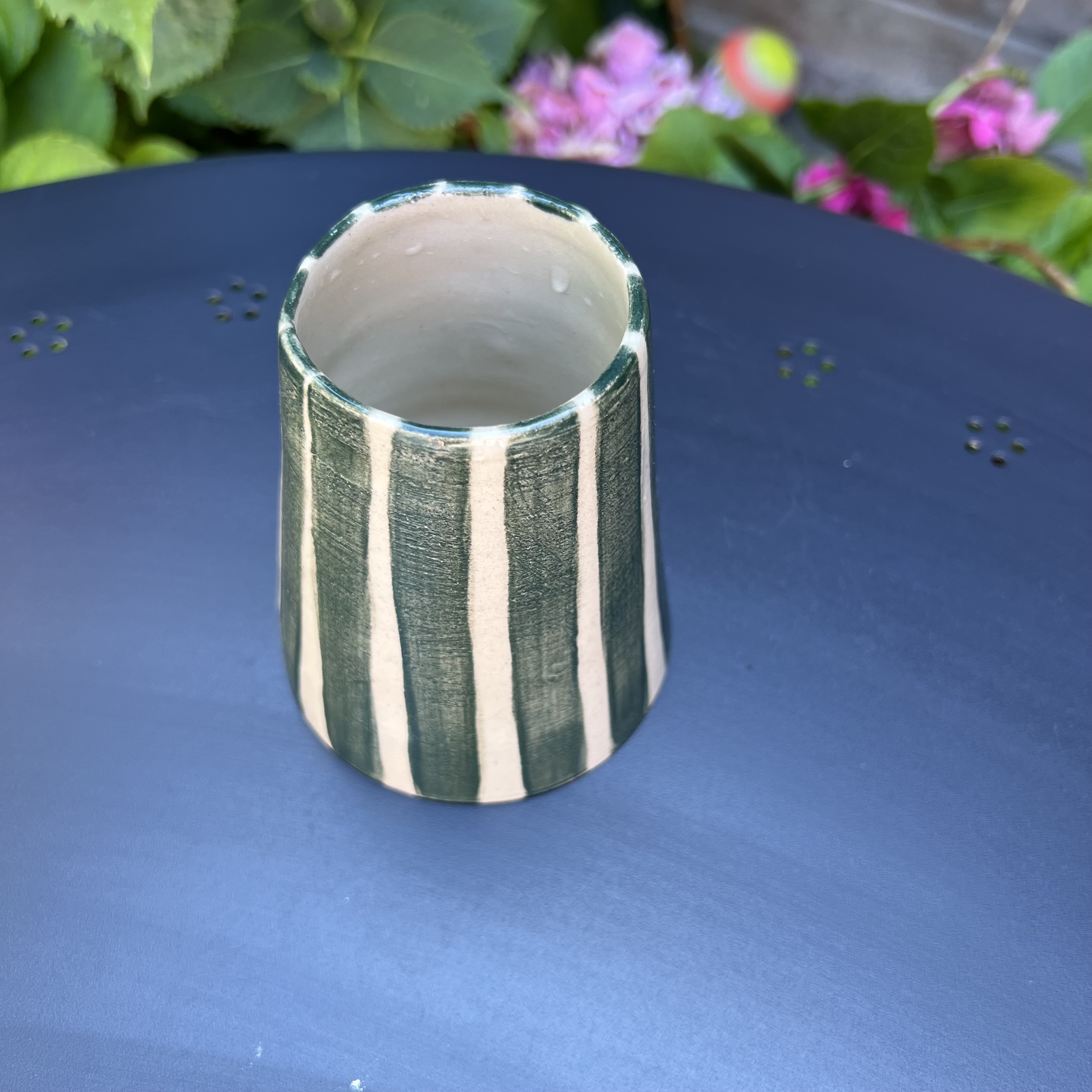 Soliflore RAYÉ VERT