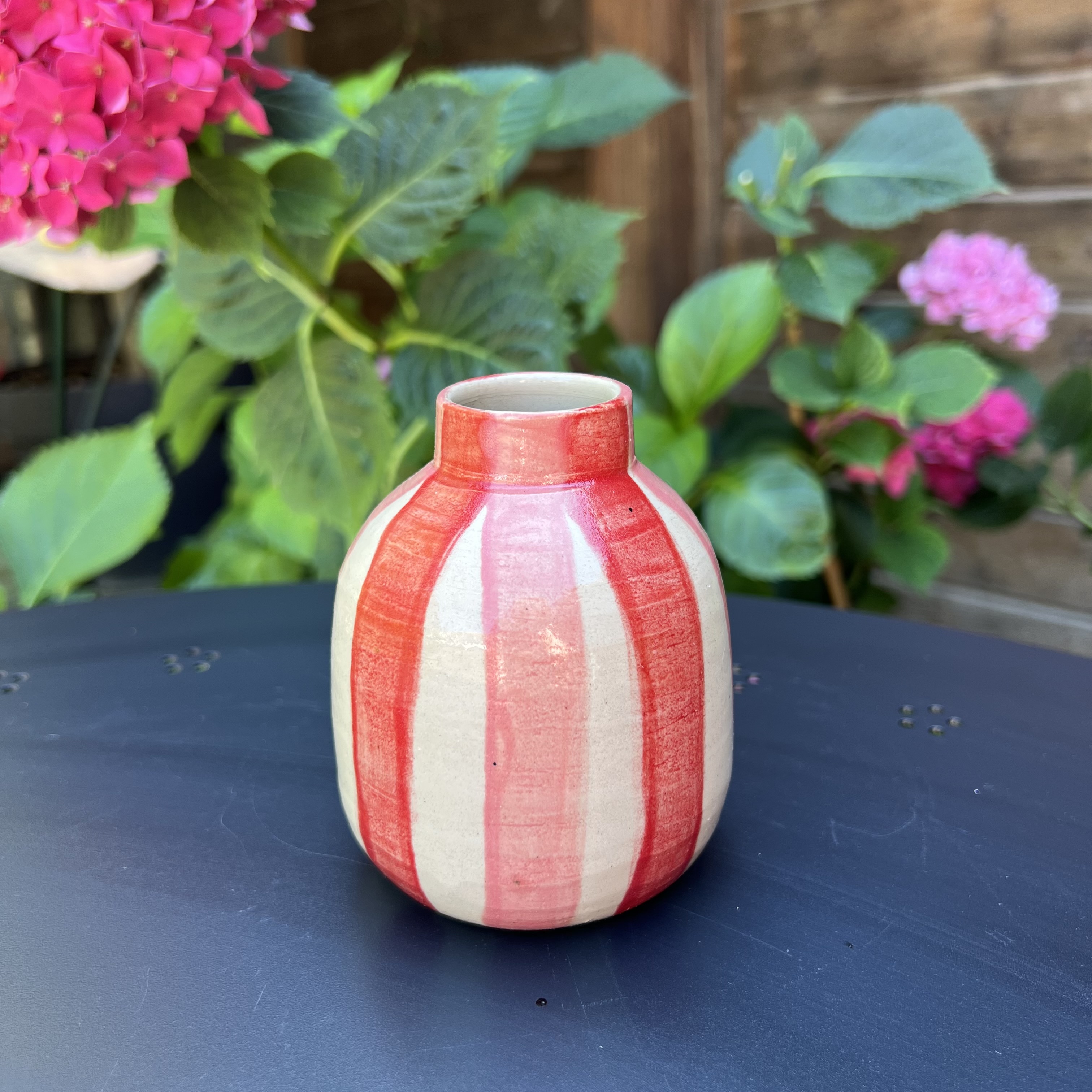 Soliflore RAYÉ ROUGE/ROSE