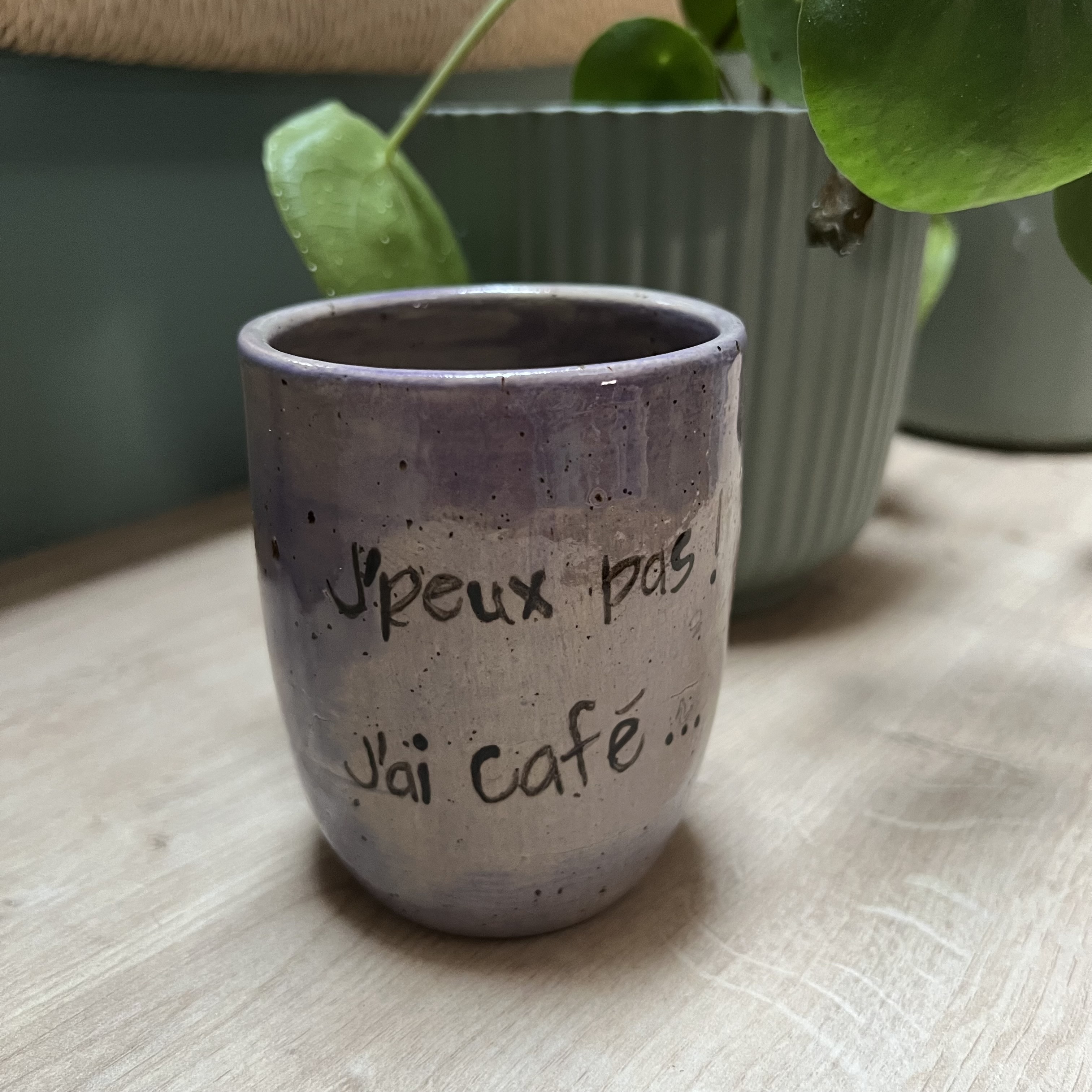 Tasse J'PEUX PAS ! J'AI CAFÉ