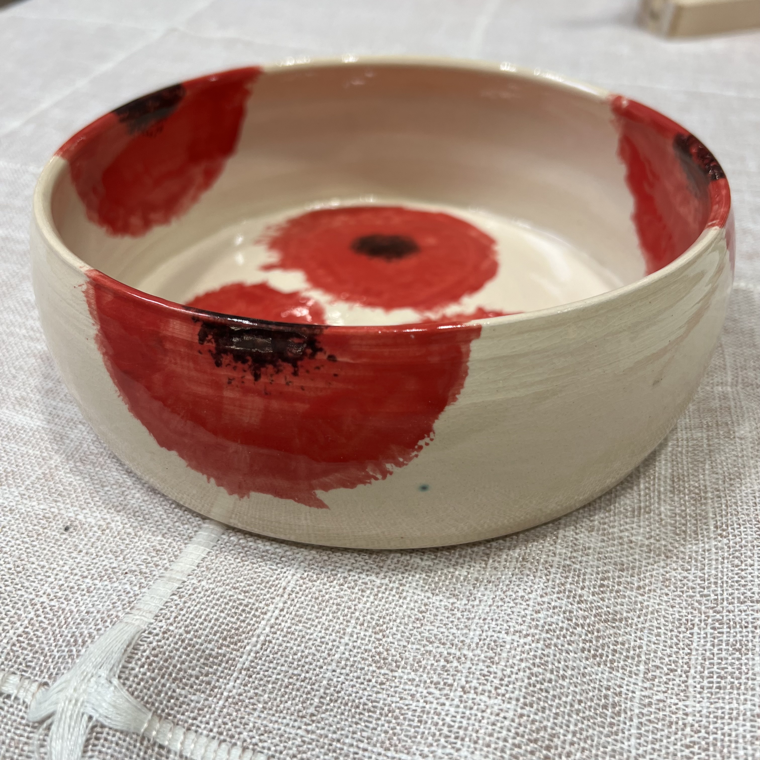Assiette creuse COQUELICOT