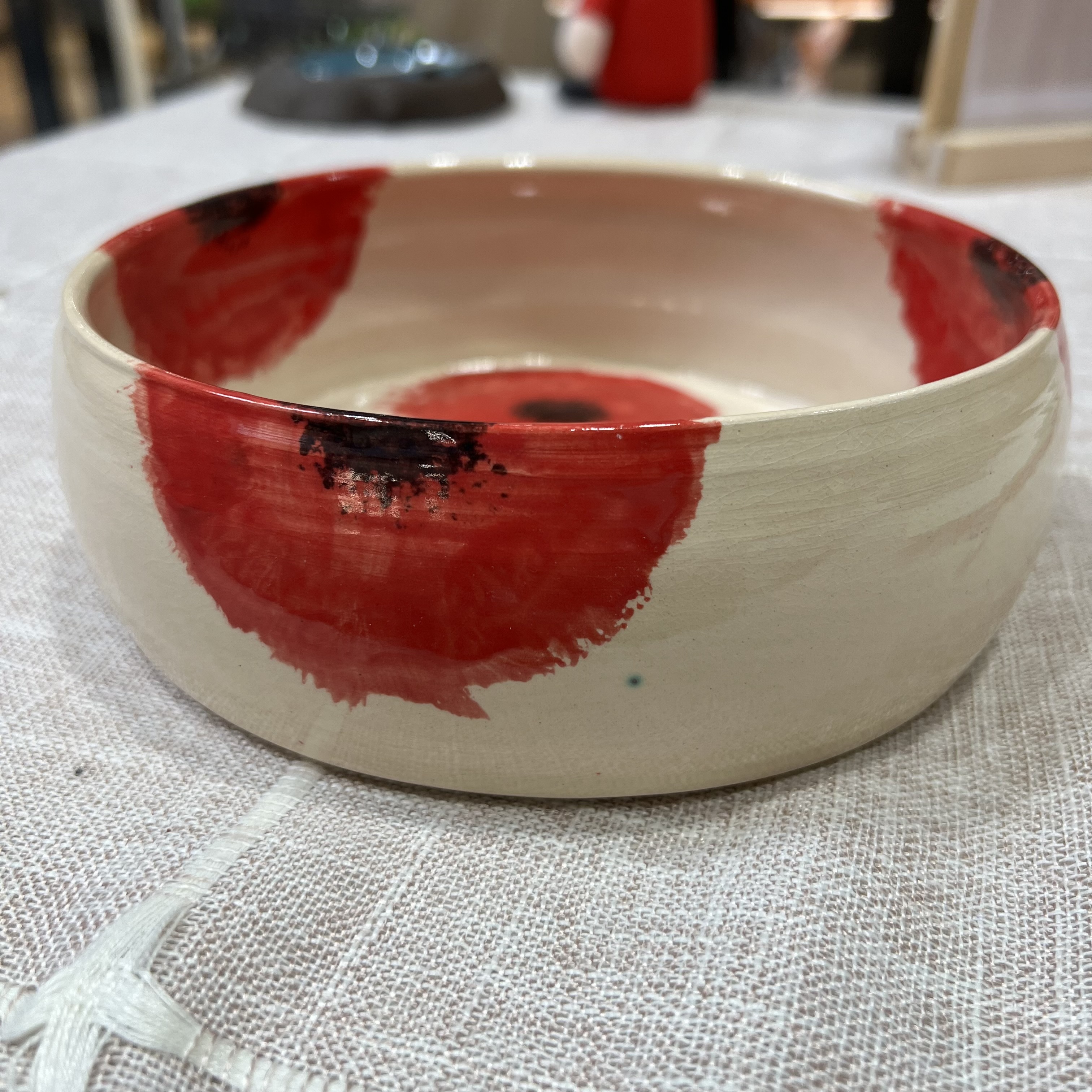 Assiette creuse COQUELICOT