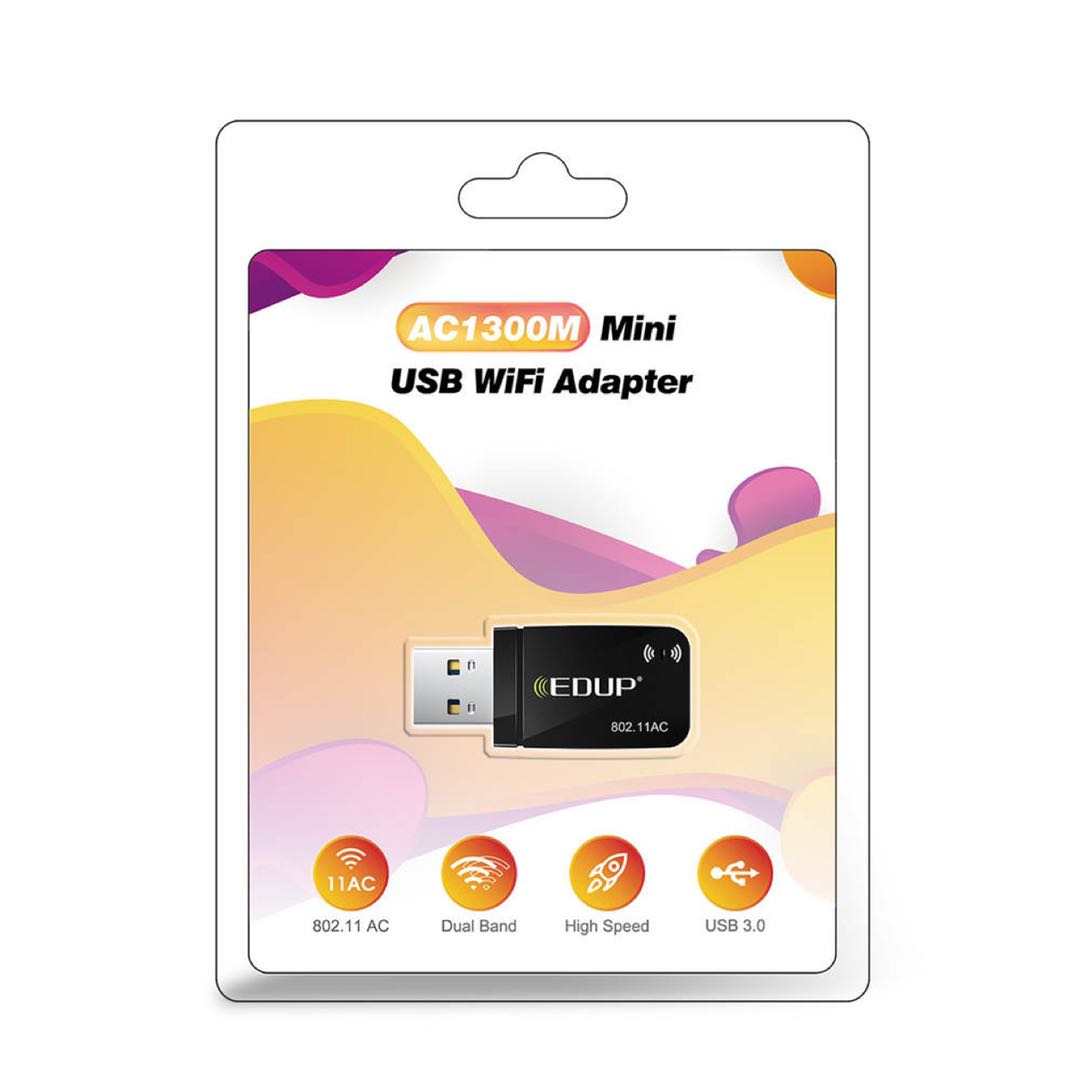 EDUP AC1300M Mini USB WiFi Adapter