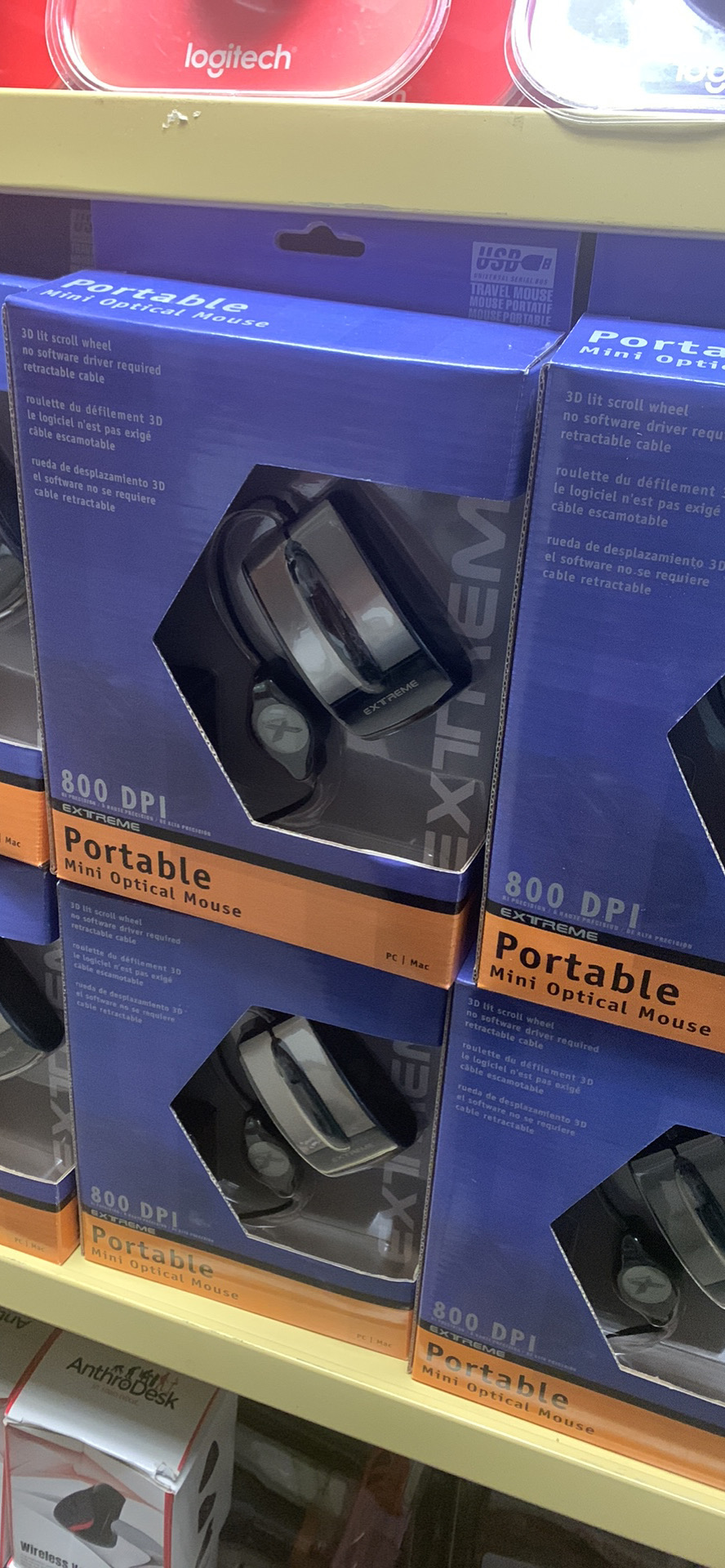 Extreme Portable Mini Optical mouse
