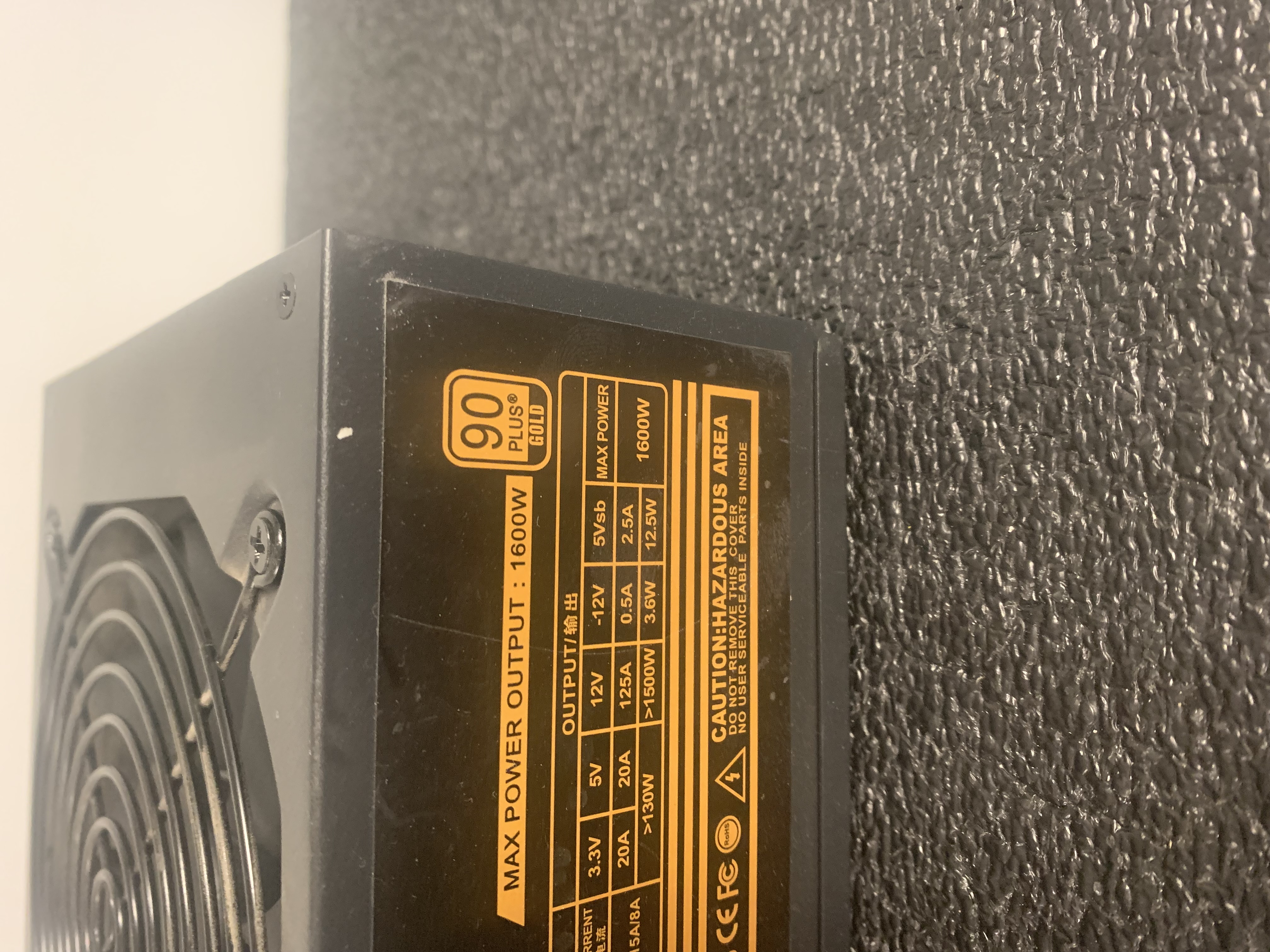 1600 W Modular Power Supply - Gaming / Mining