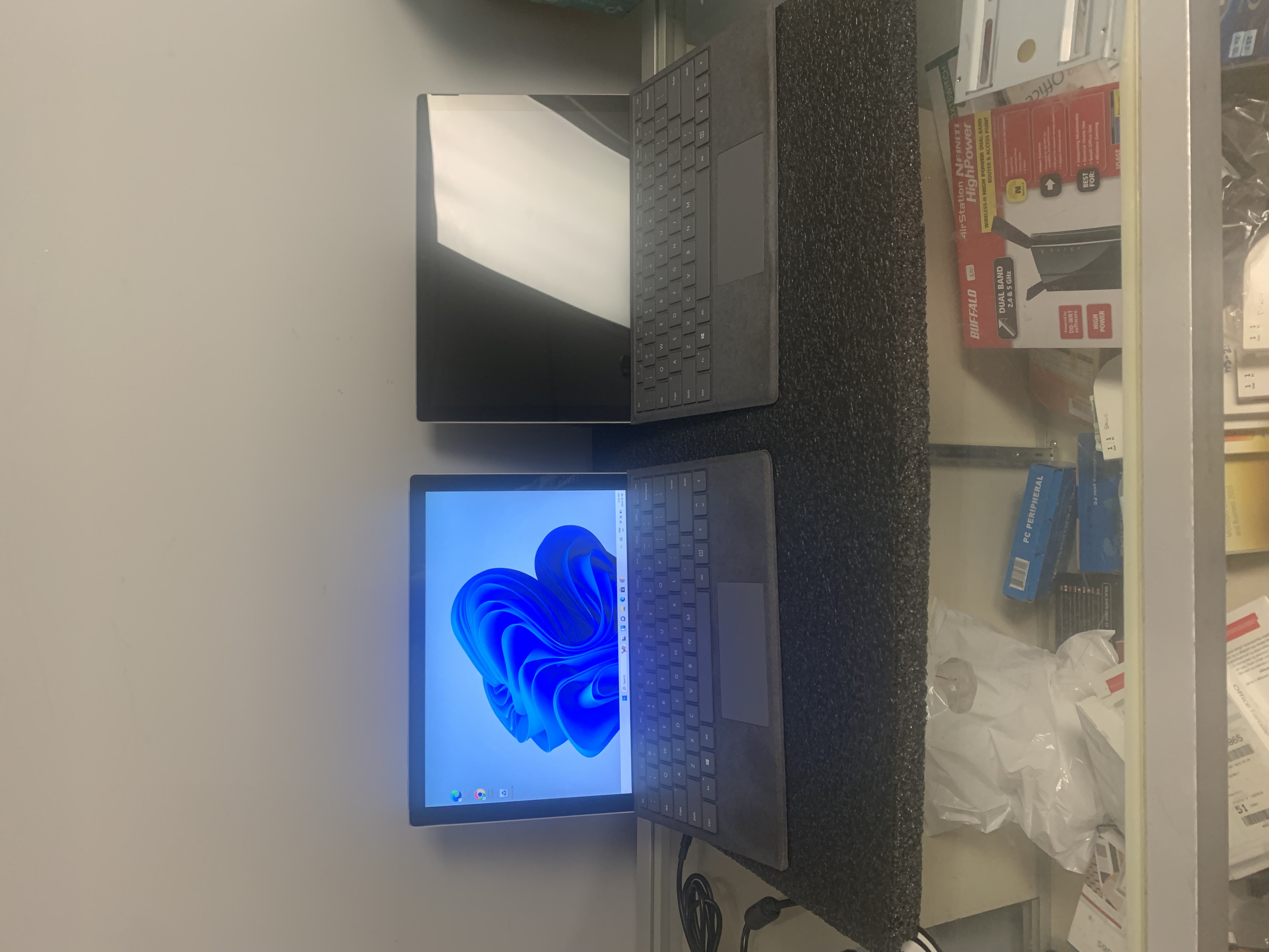 Microsoft Surface Pro 7 w/ Core i5 10th Gen CPU, Windows 11 Pro, Keyboard & Charger