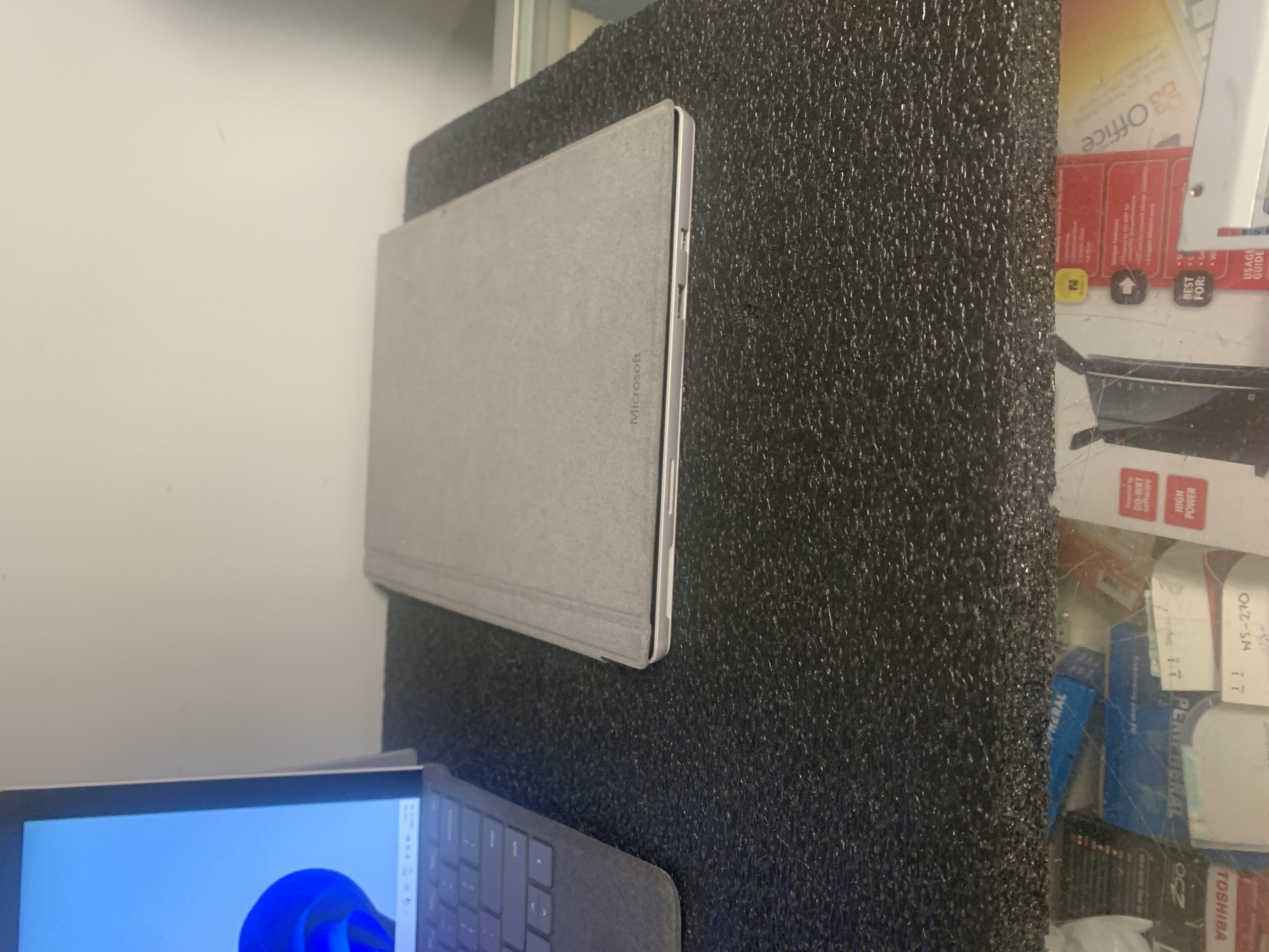 Microsoft Surface Pro 7 w/ Core i5 10th Gen CPU, Windows 11 Pro, Keyboard & Charger