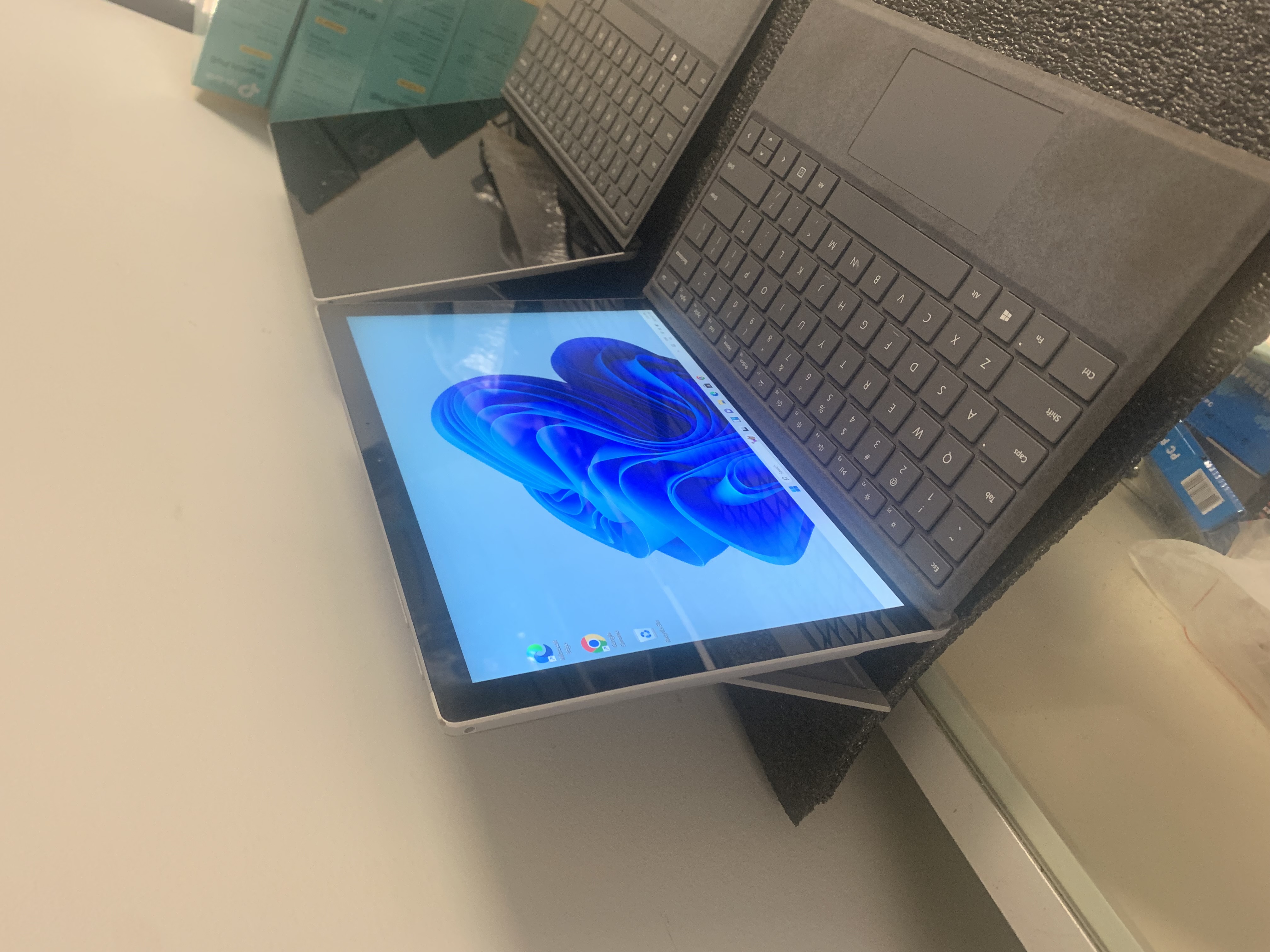 Microsoft Surface Pro 5 w/ Core i5 7th Gen CPU, Windows 11 Pro, Keyboard & Charger