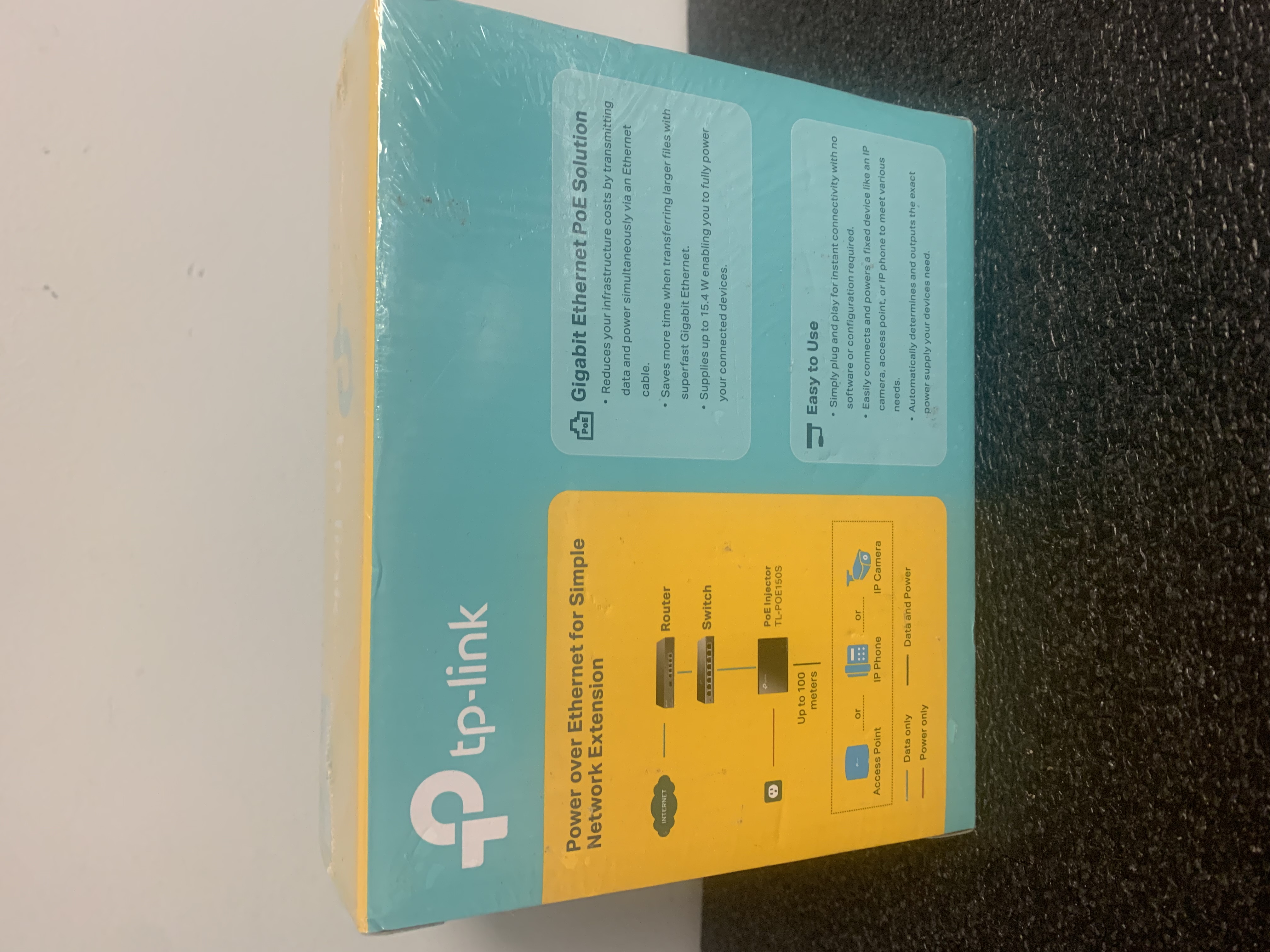TP-Link TL-POE150S Gigabit PoE Injector