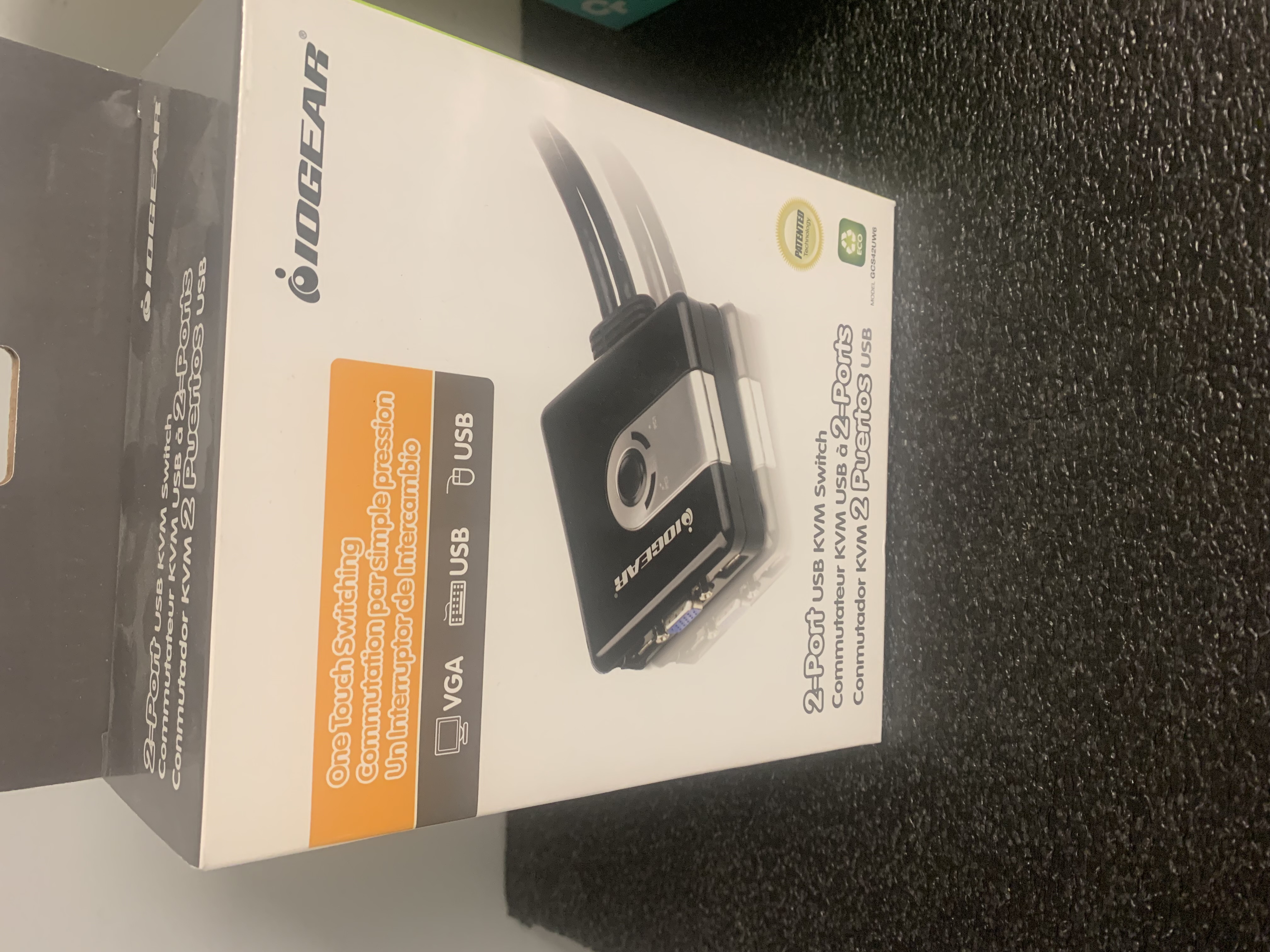 IOGear 2 Ports USB KVM Switch