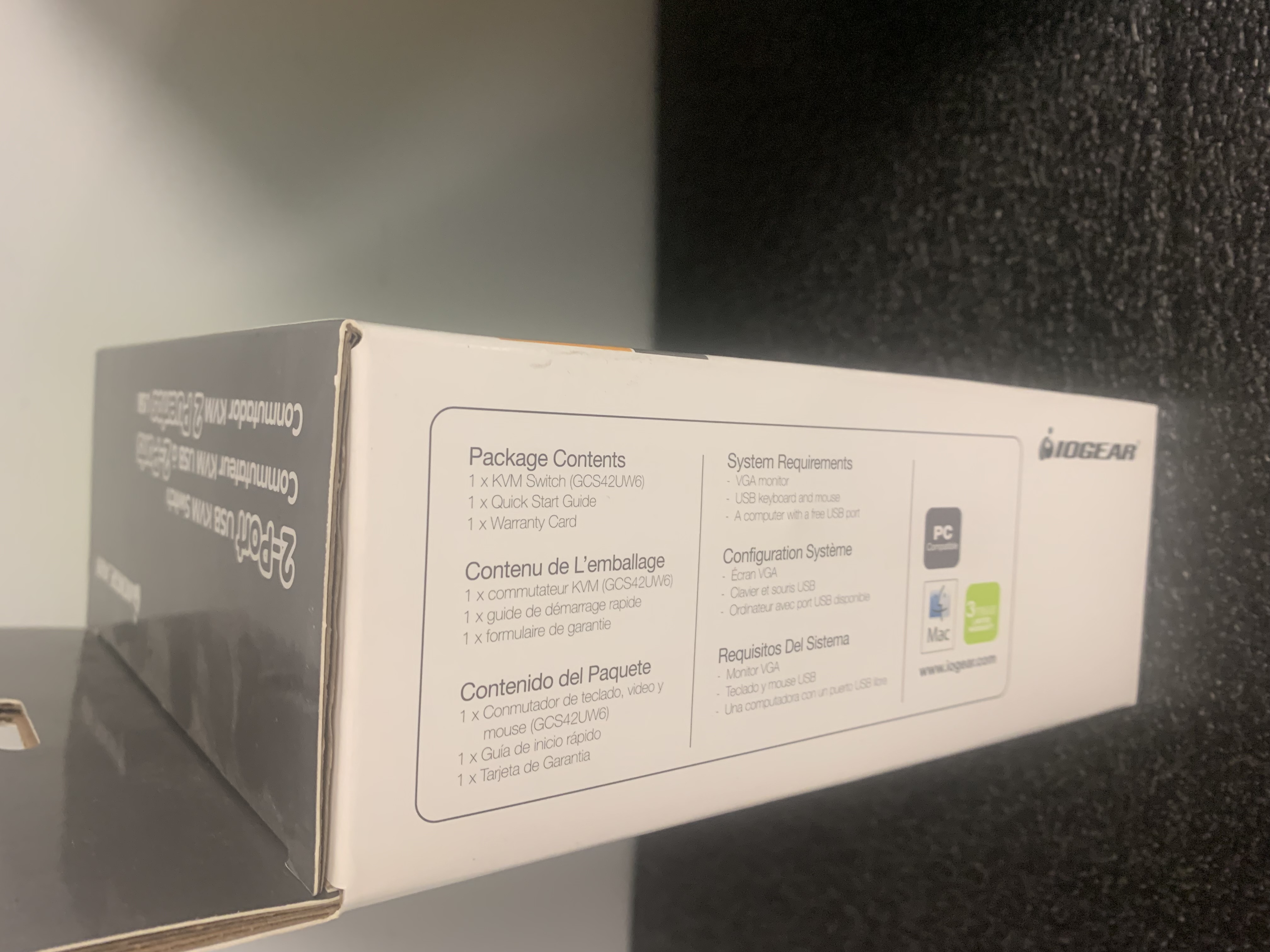 IOGear 2 Ports USB KVM Switch