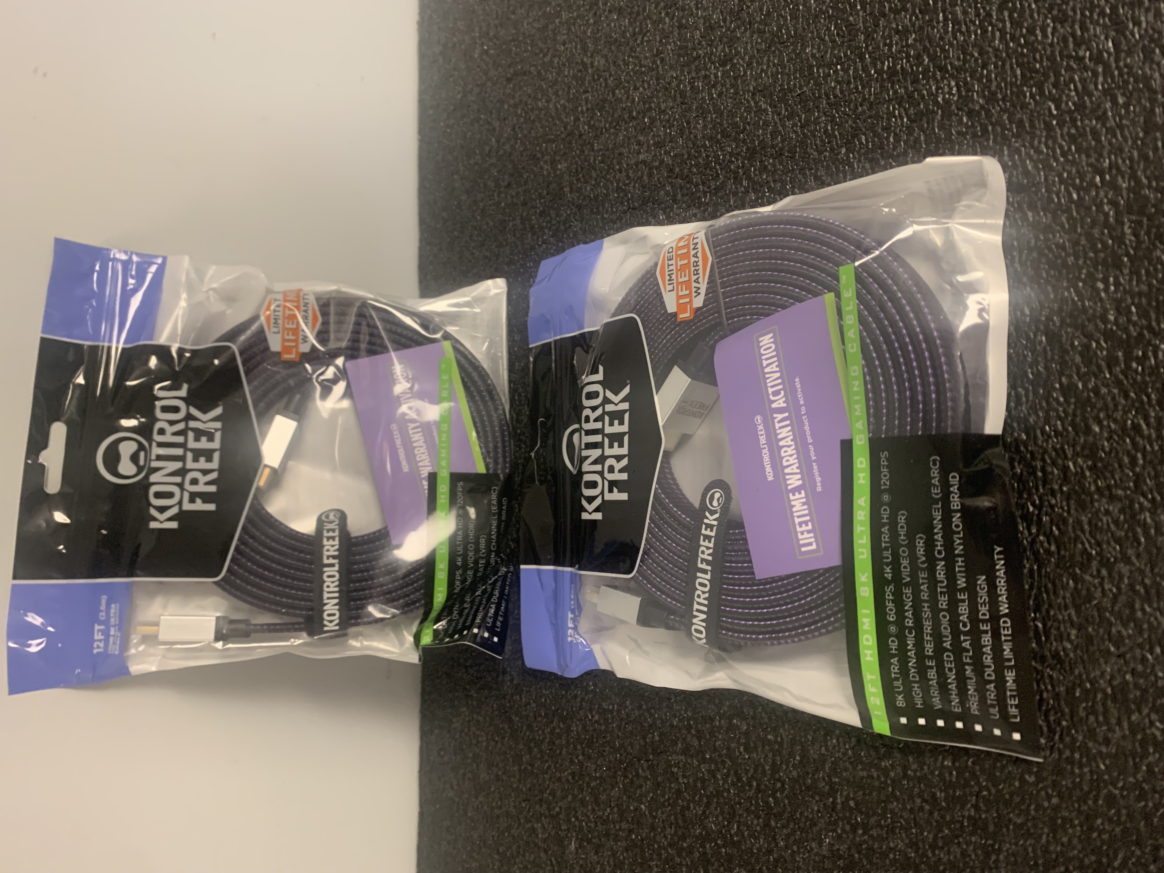 Kontrol Freek 8 K Ultra HD 12 Foot HDMI Cable