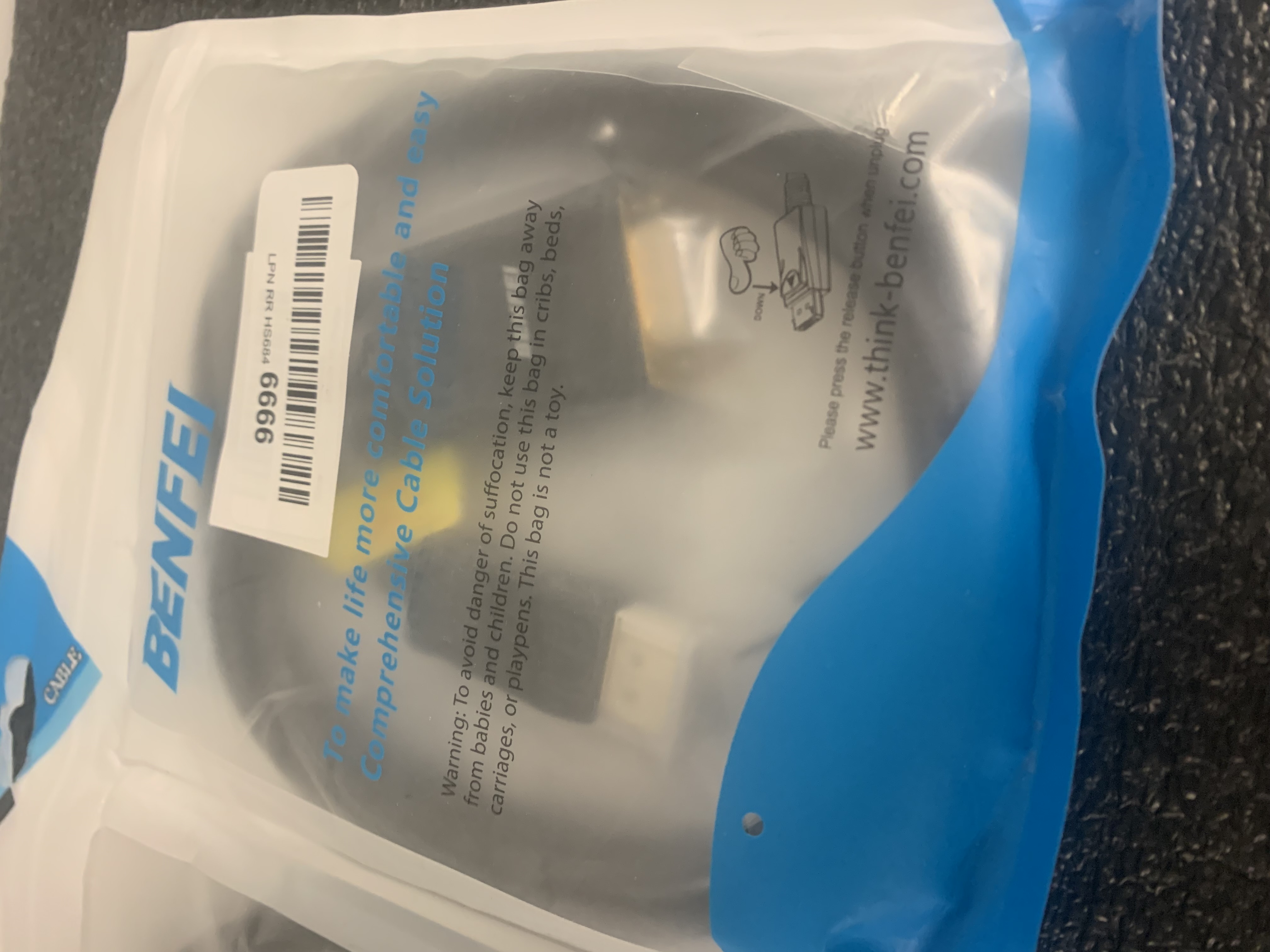 6 Foot HDMI to DVI Cable