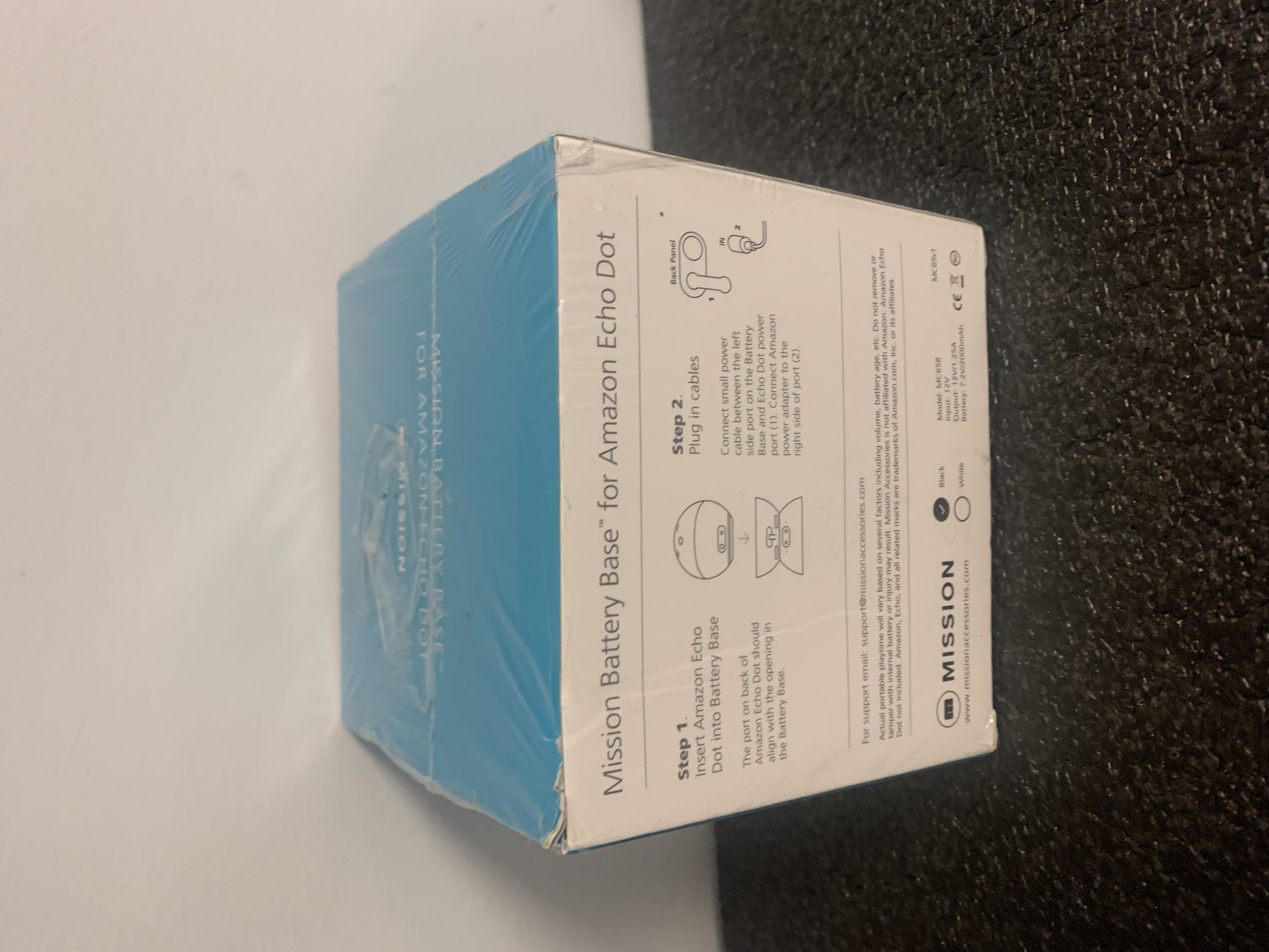 Mission Battery Base For Amazon Eco Dot ( 4th gen) 