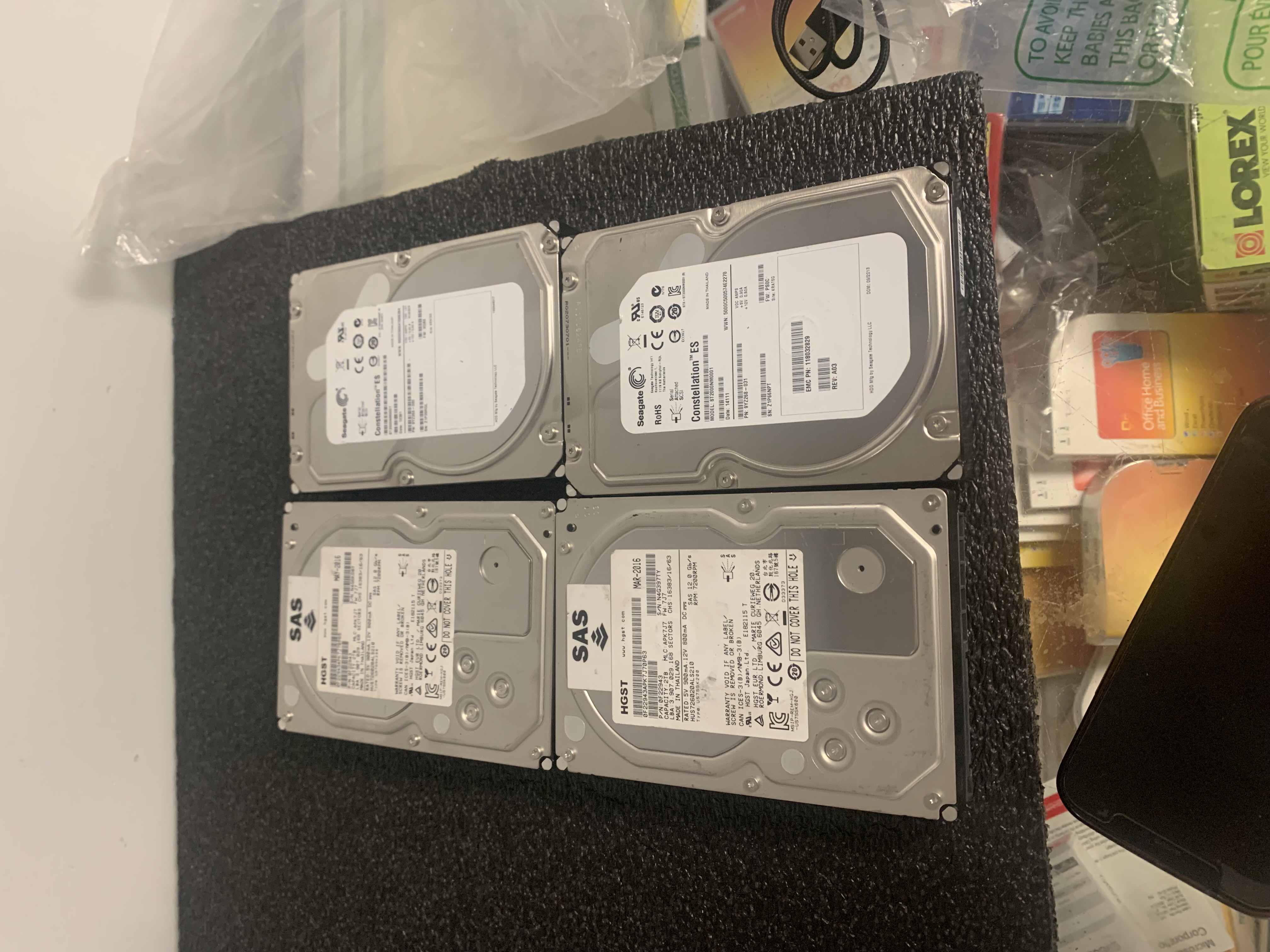 2 TB SATA 3.5" Desktop Hard Drives
