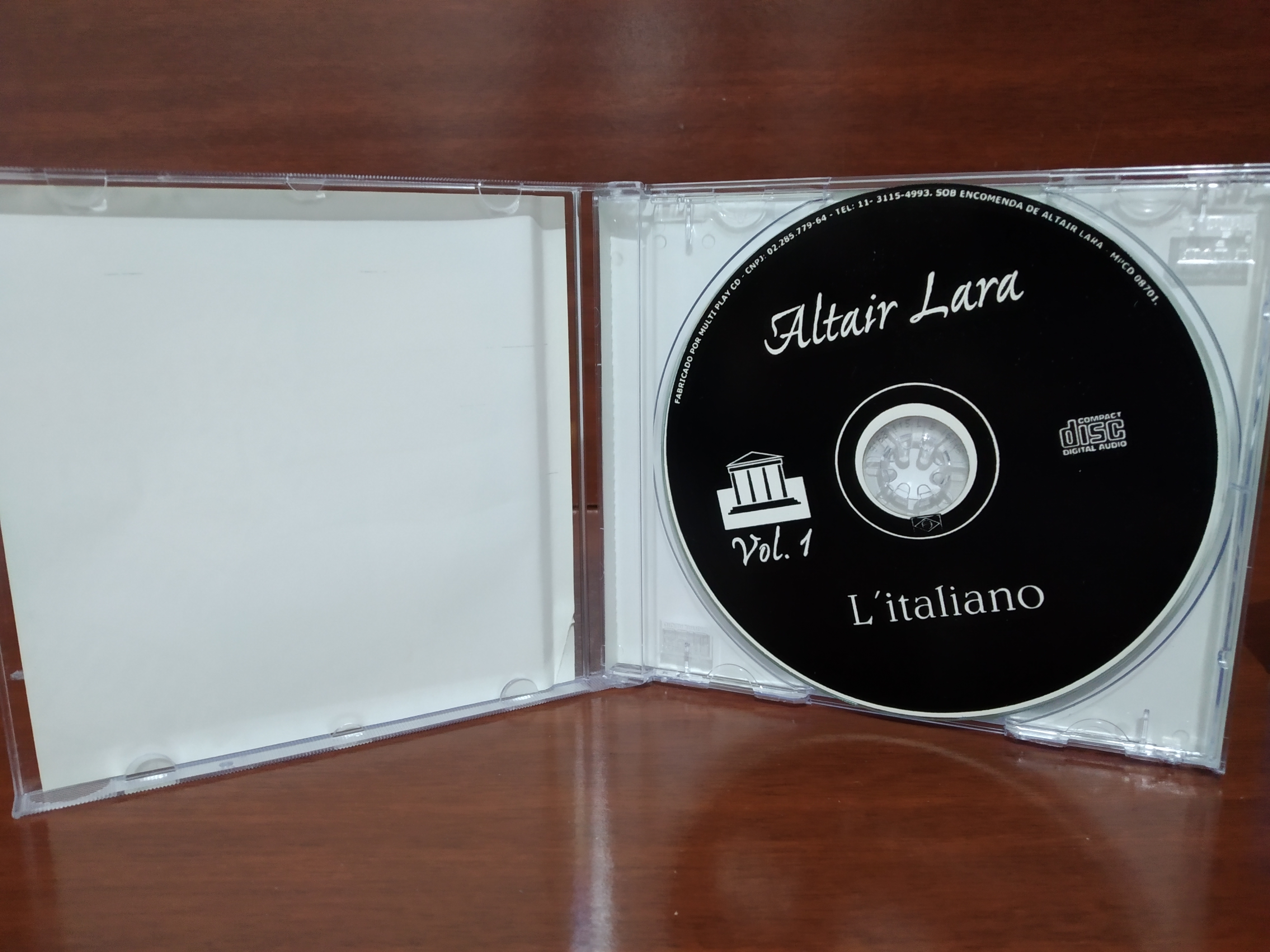 CD Altair Lara - L'italiano Vol. 1