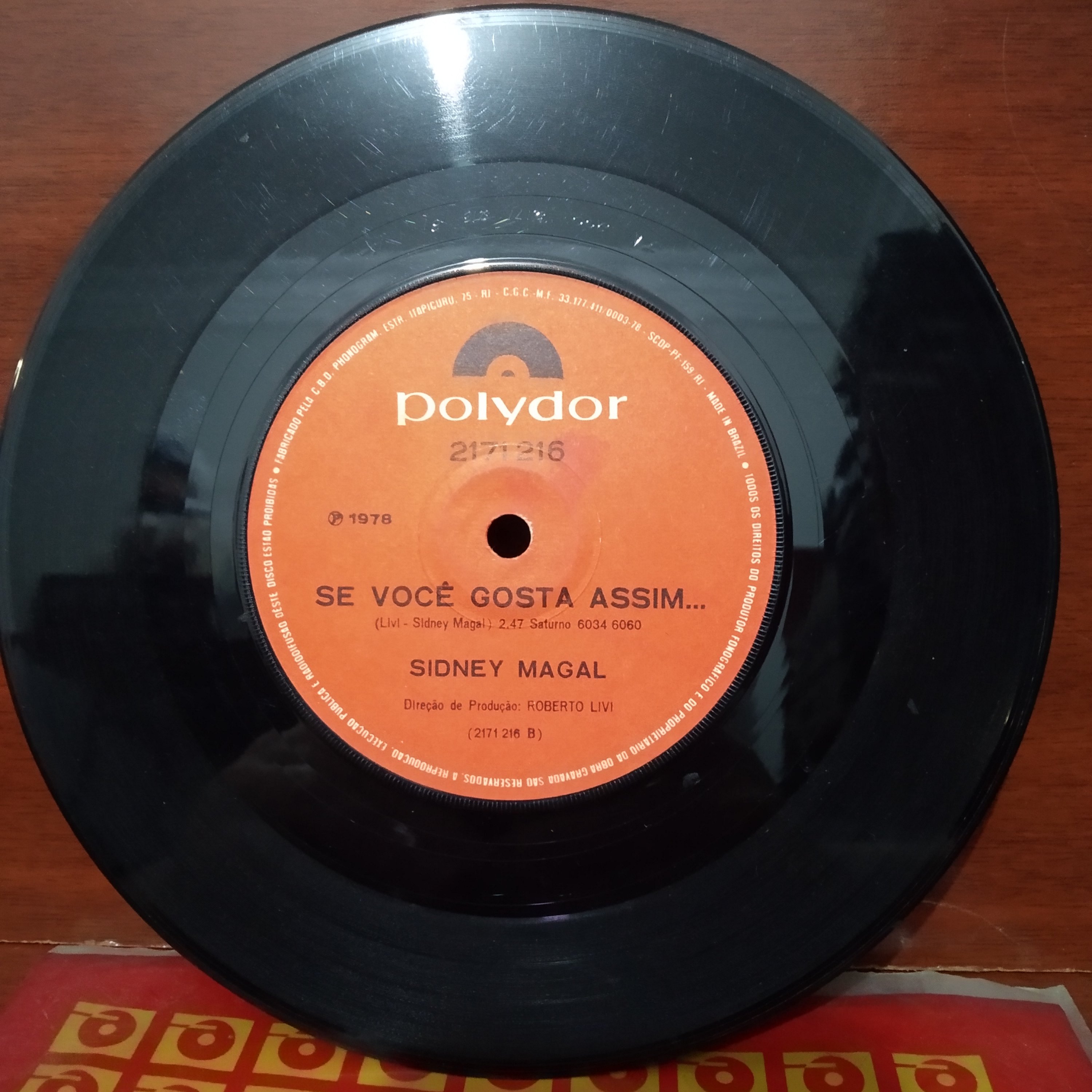 Vinil Sidney Magal - Se Você Gosta Assim