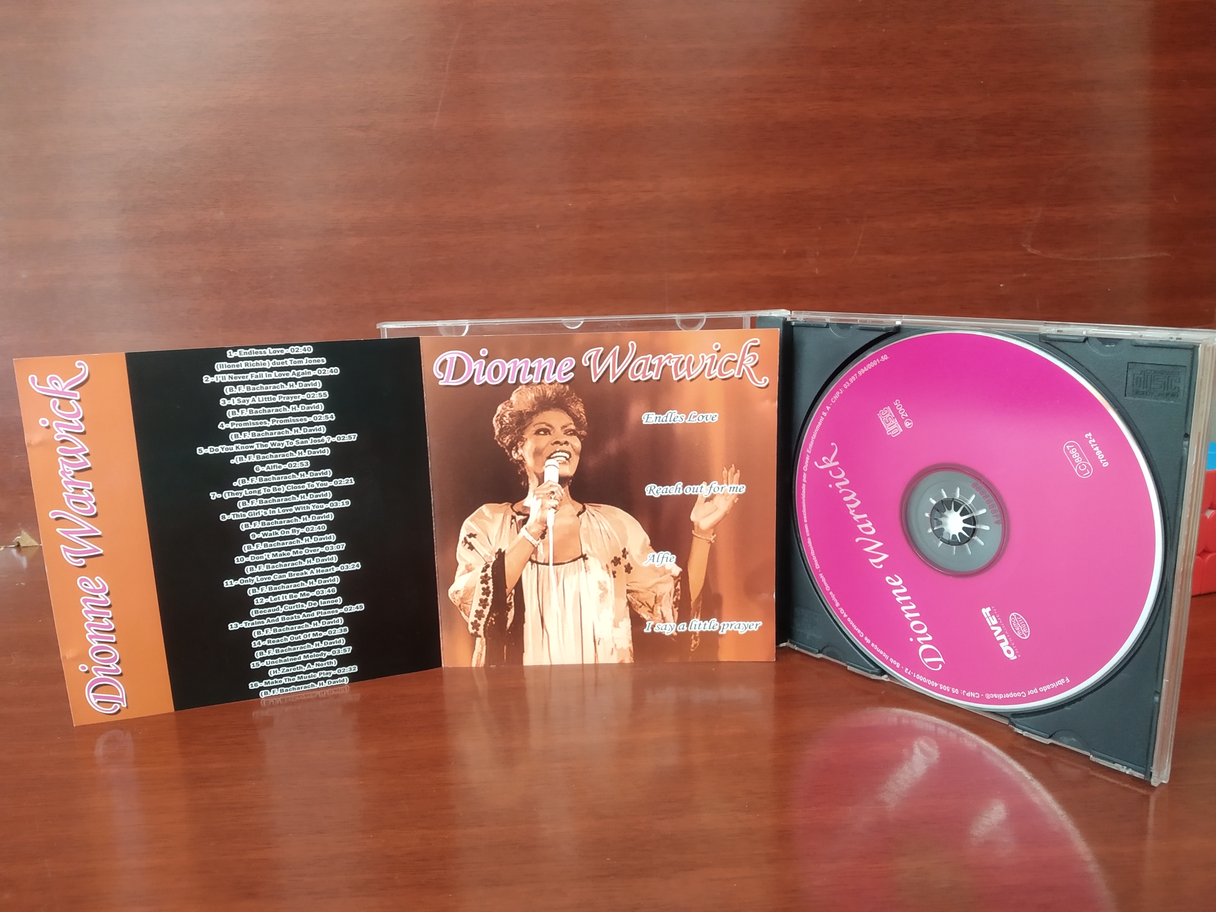 CD Dionne Warwick
