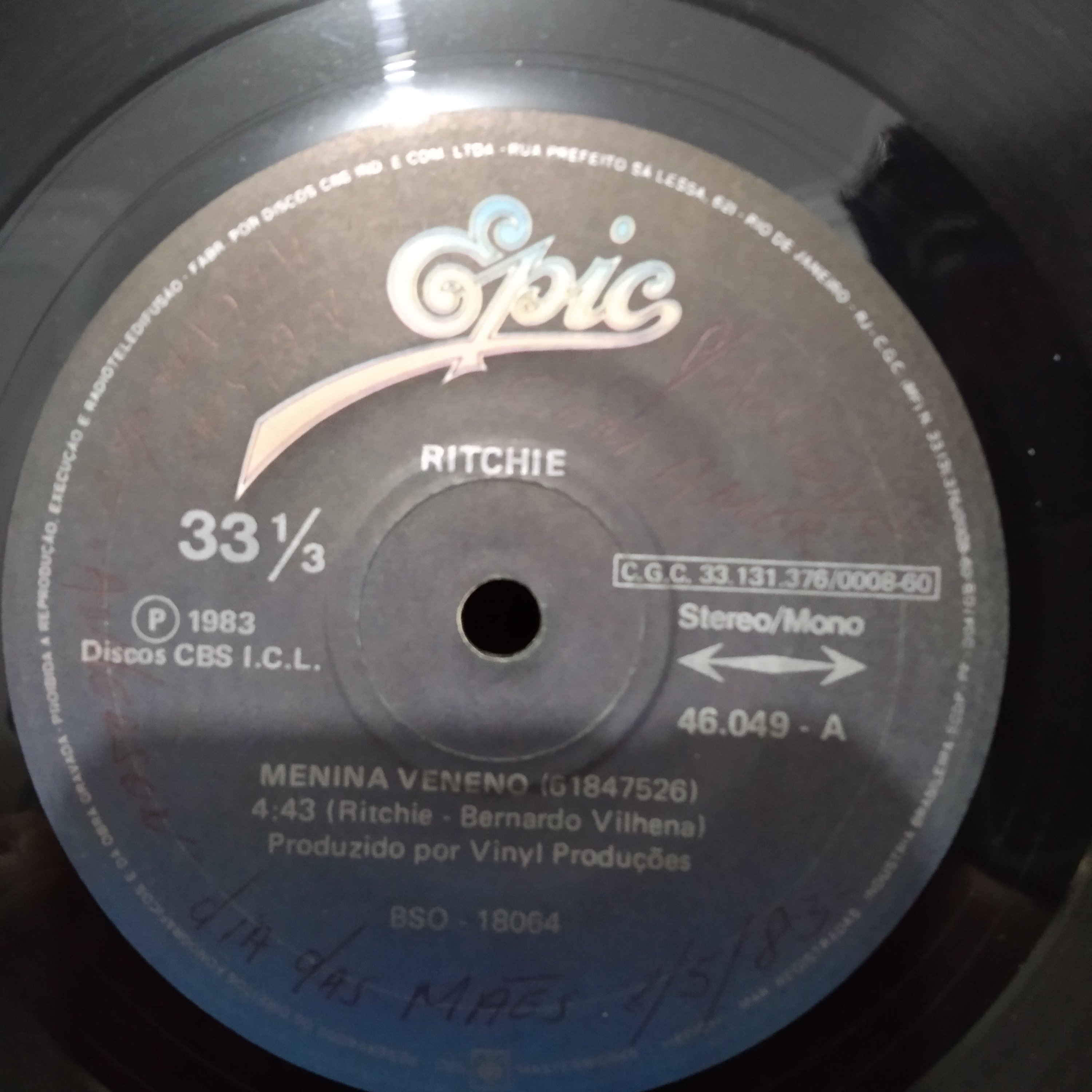 Ritchie - Menina Veneno (Vinil)