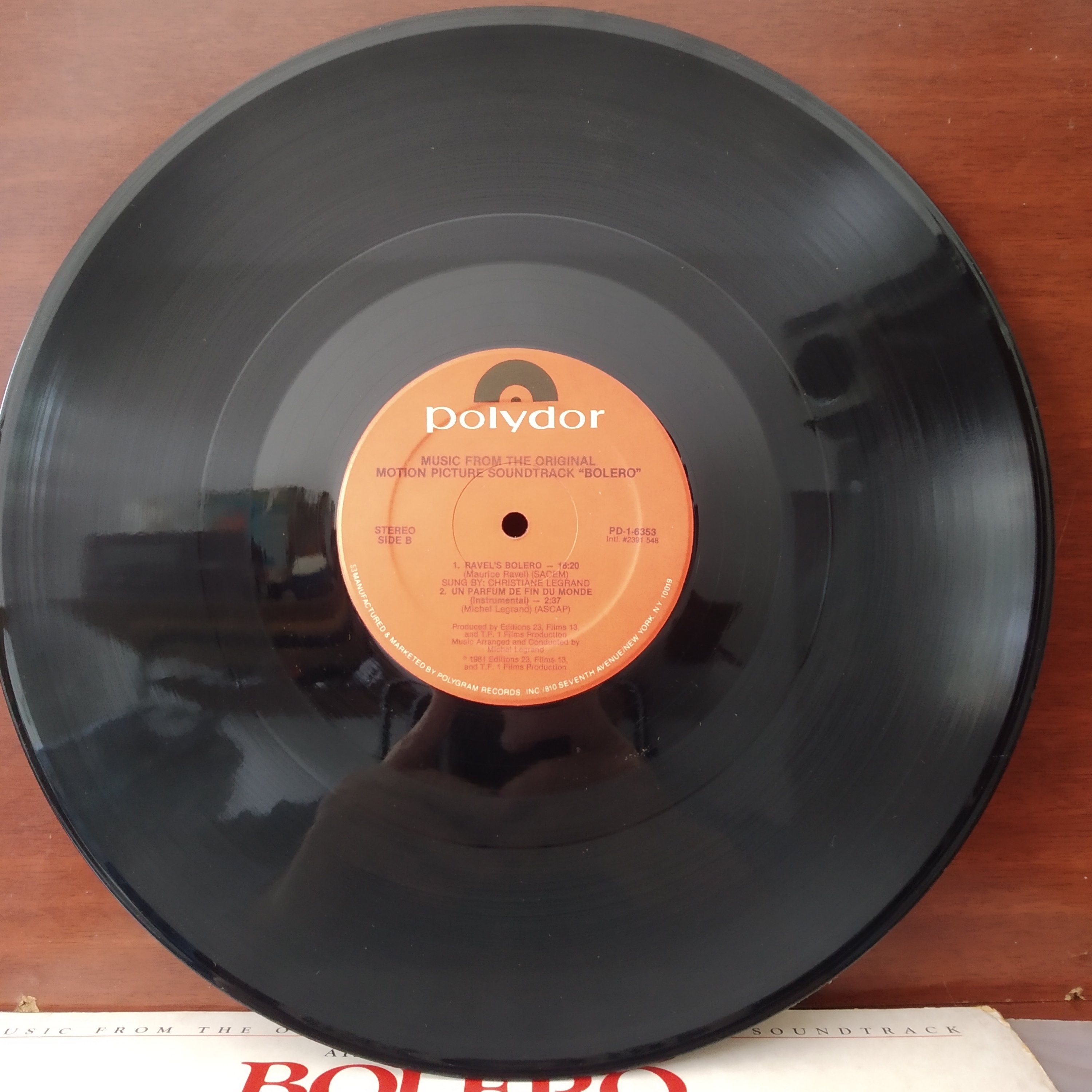 Trilha Sonora Original do Filme Bolero