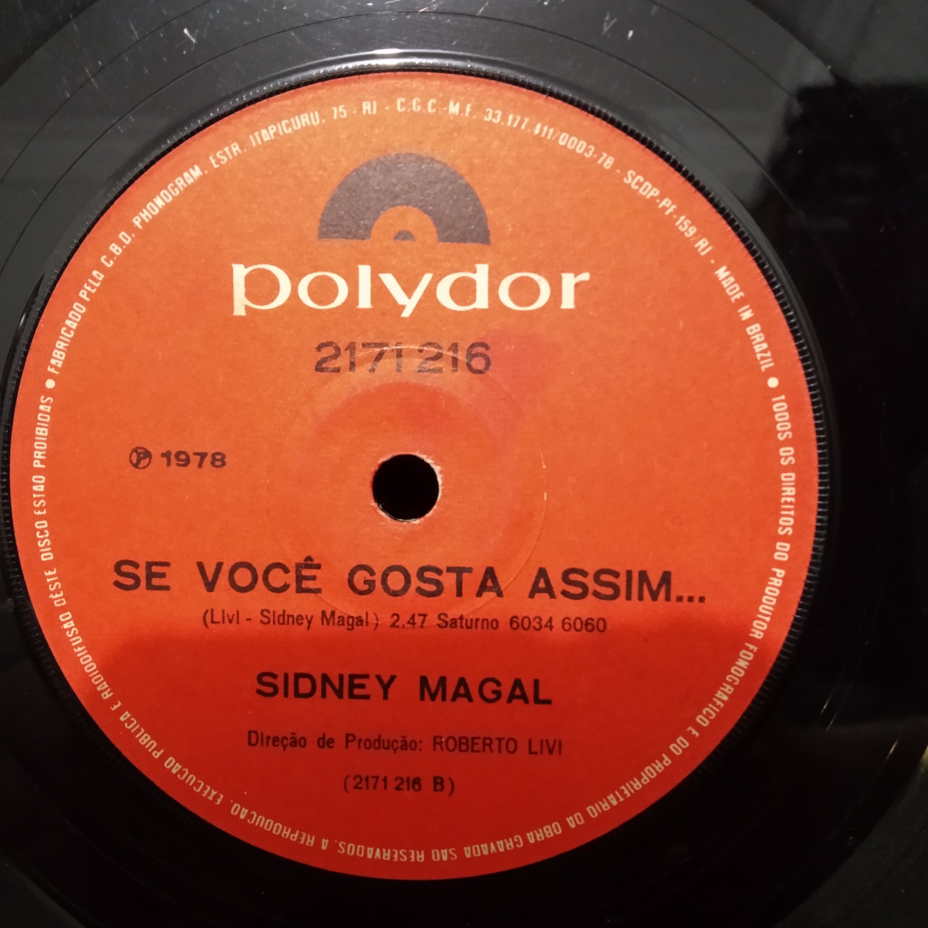 Vinil Sidney Magal - Se Você Gosta Assim