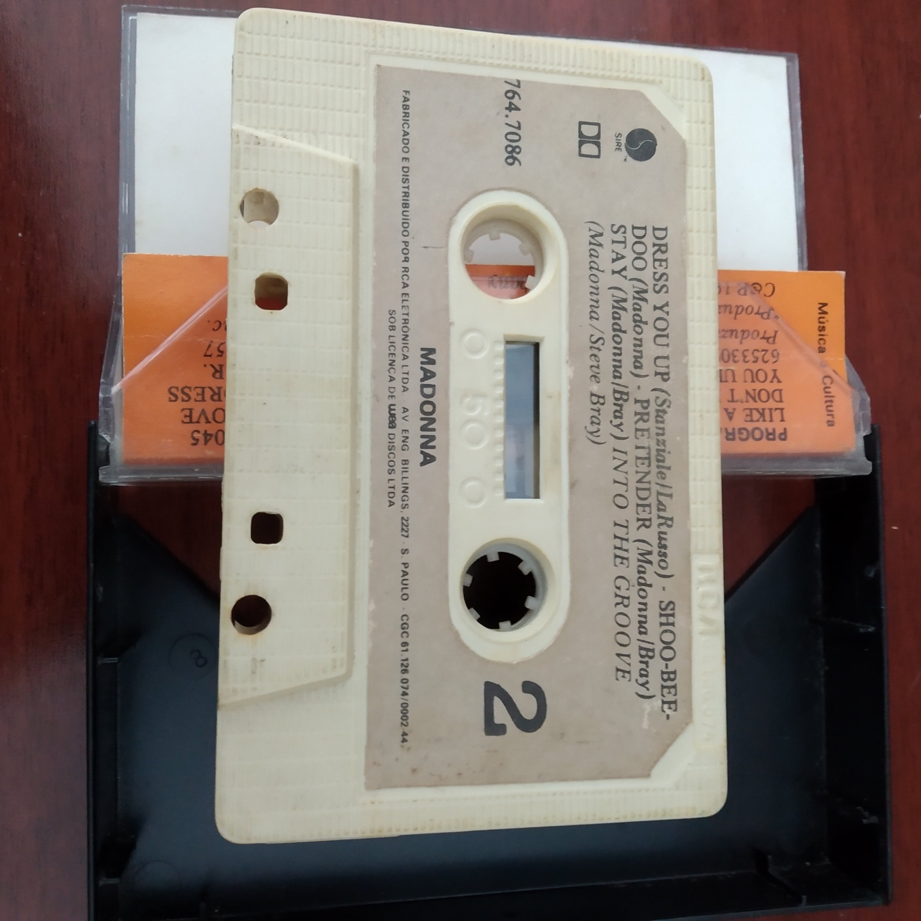 Fita Cassete - Madonna