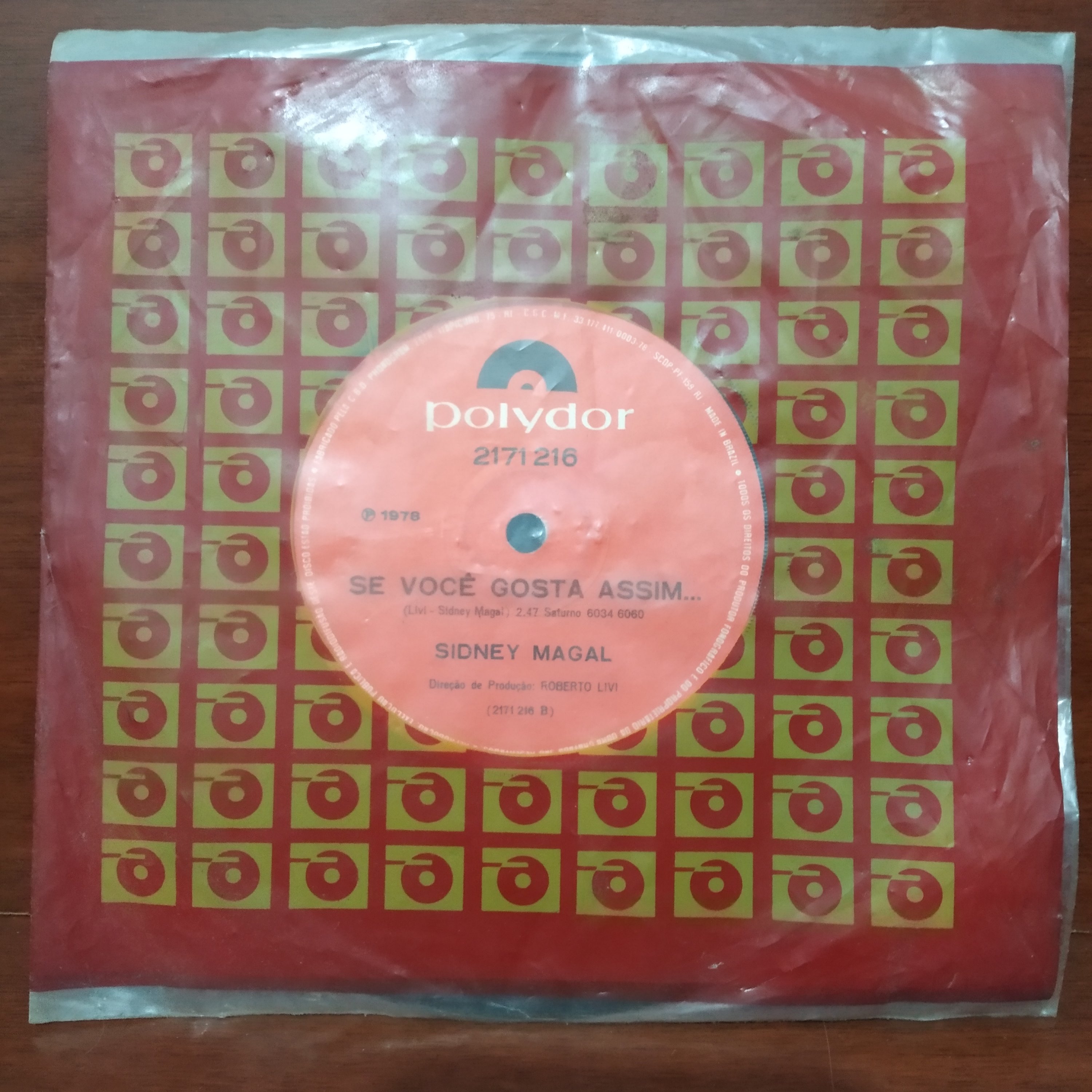 Vinil Sidney Magal - Se Você Gosta Assim