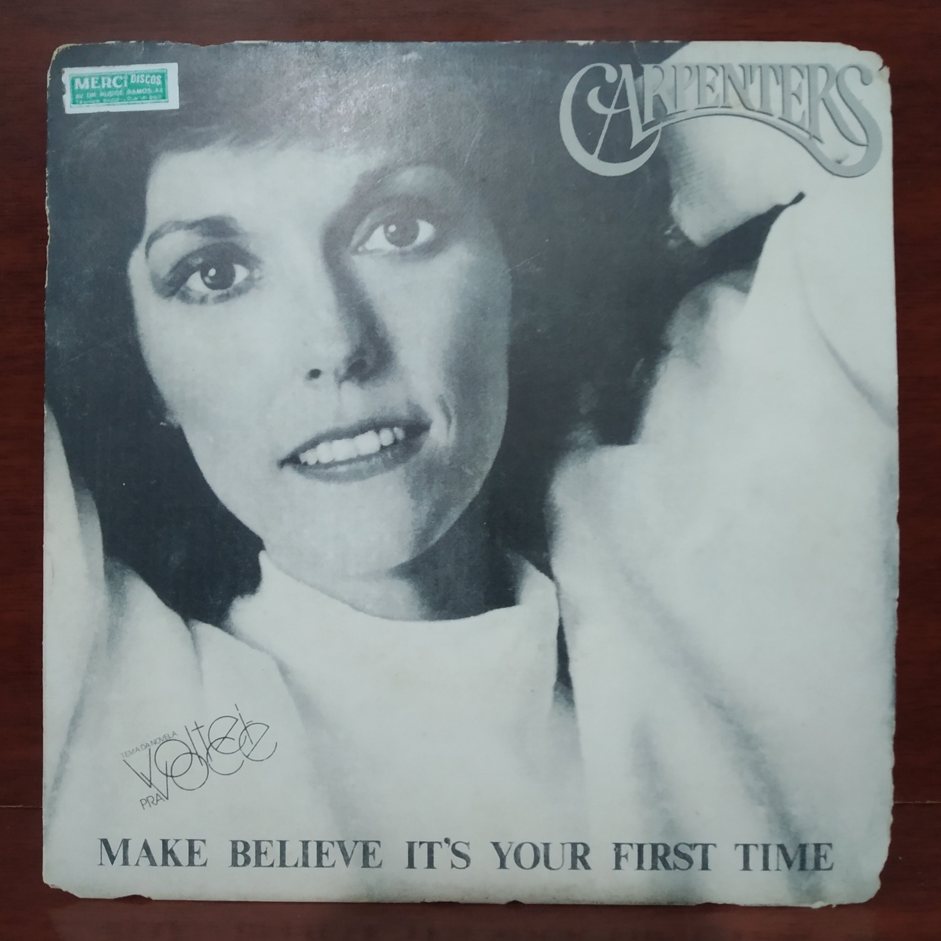 Vinil Compacto Carpenters - Make Believe It's Your First Time