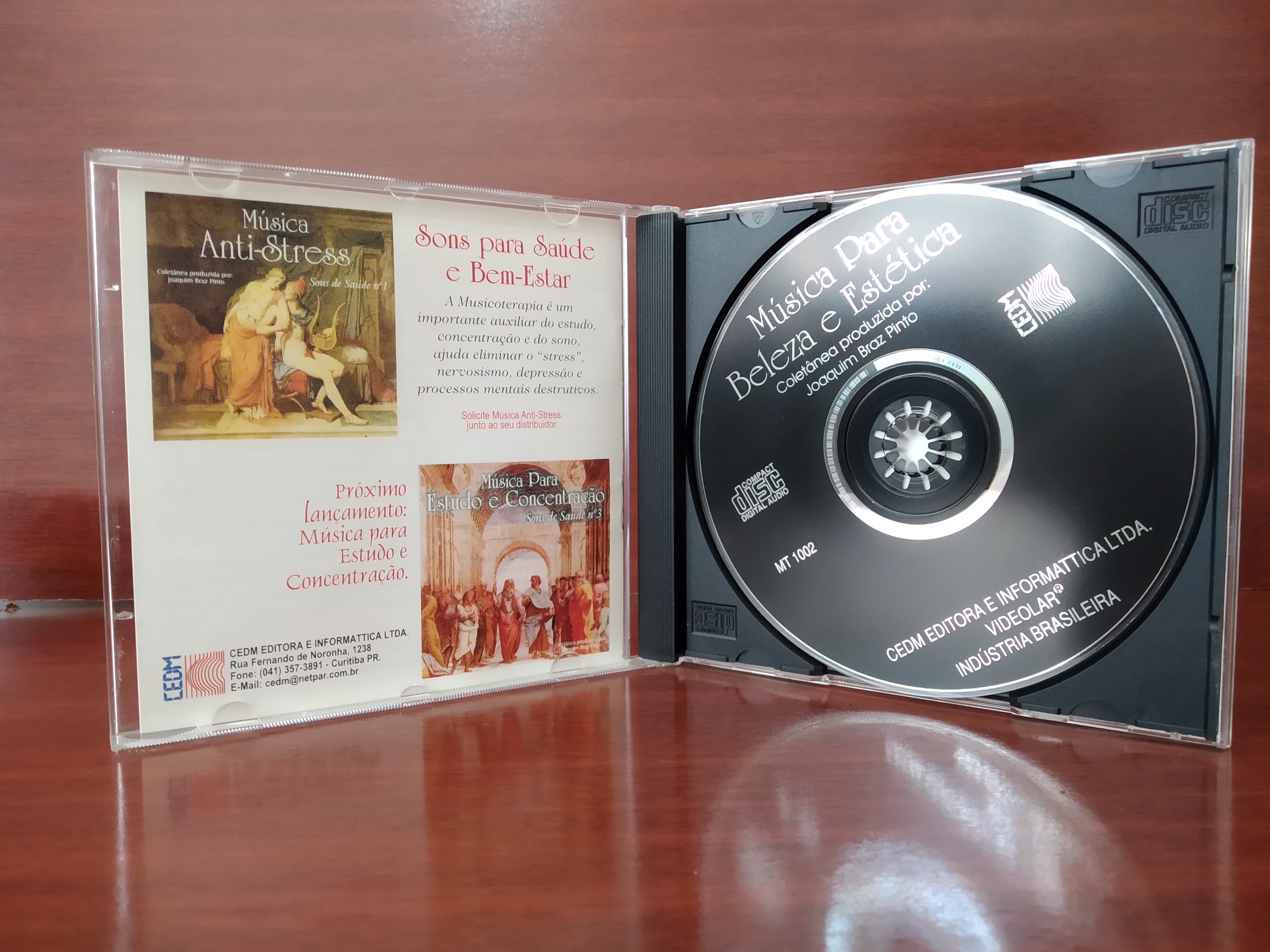 CD Sons de Saúde nº2: Música Para Beleza e Estética