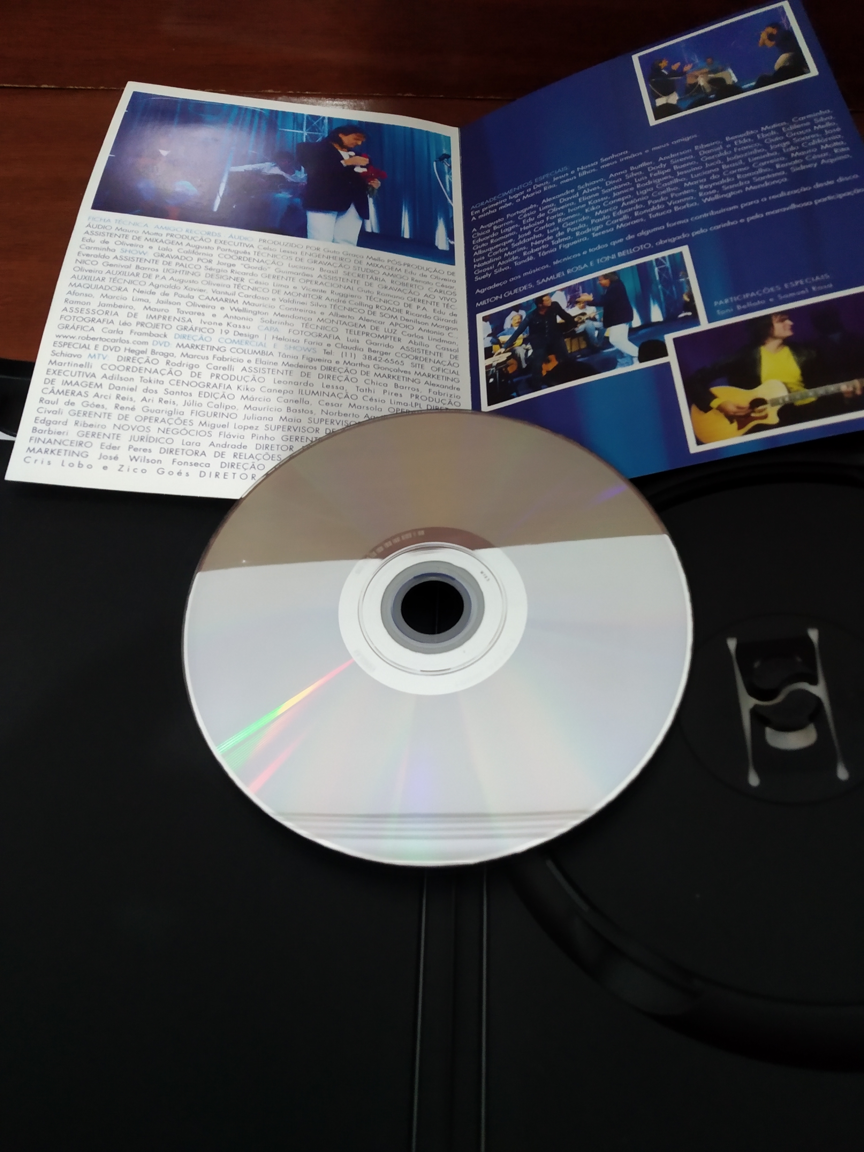 DVD Roberto Carlos Acústico MTV