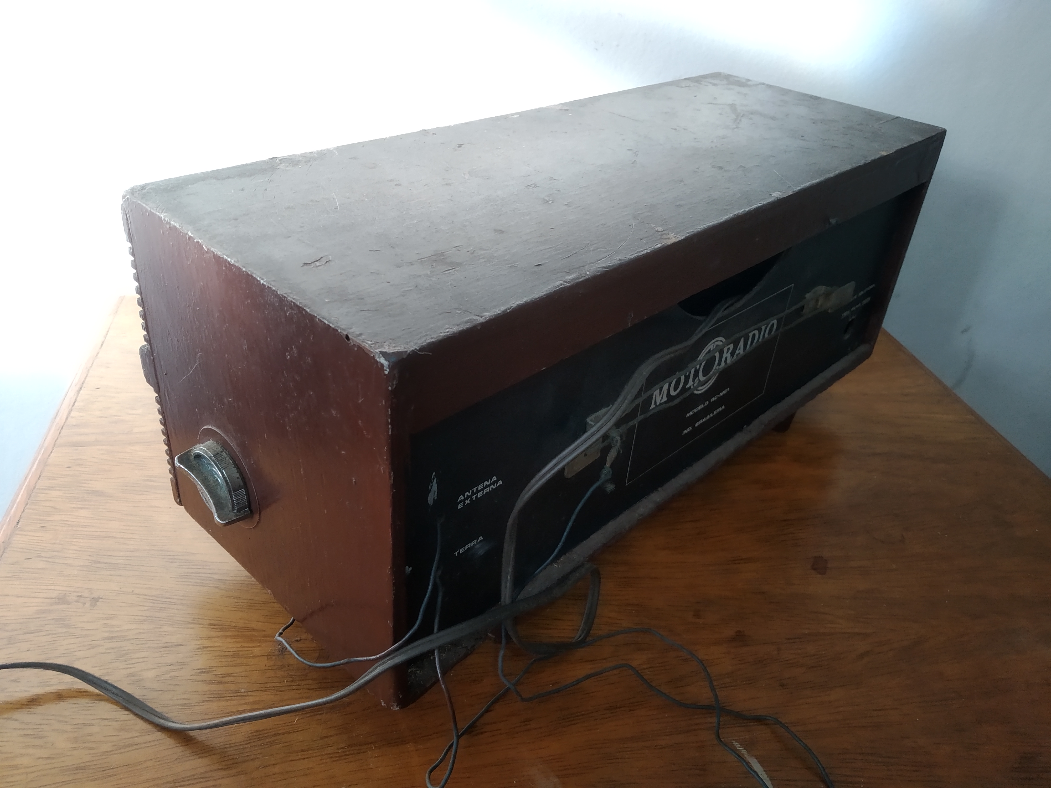 Radio Motoradio Antigo Rc-m61 Funcionando