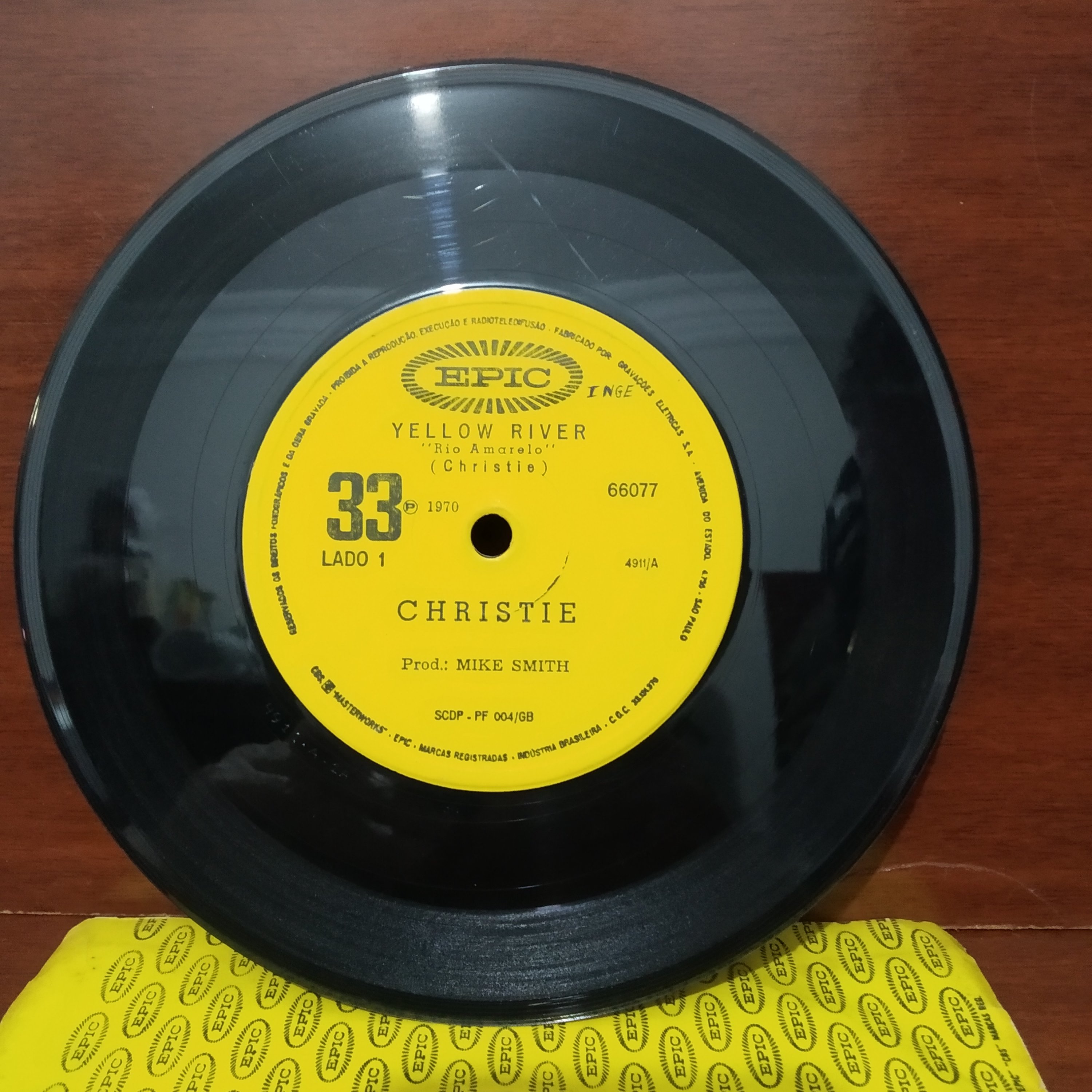 Disco de vinil Christie - Down the Mississippi Line