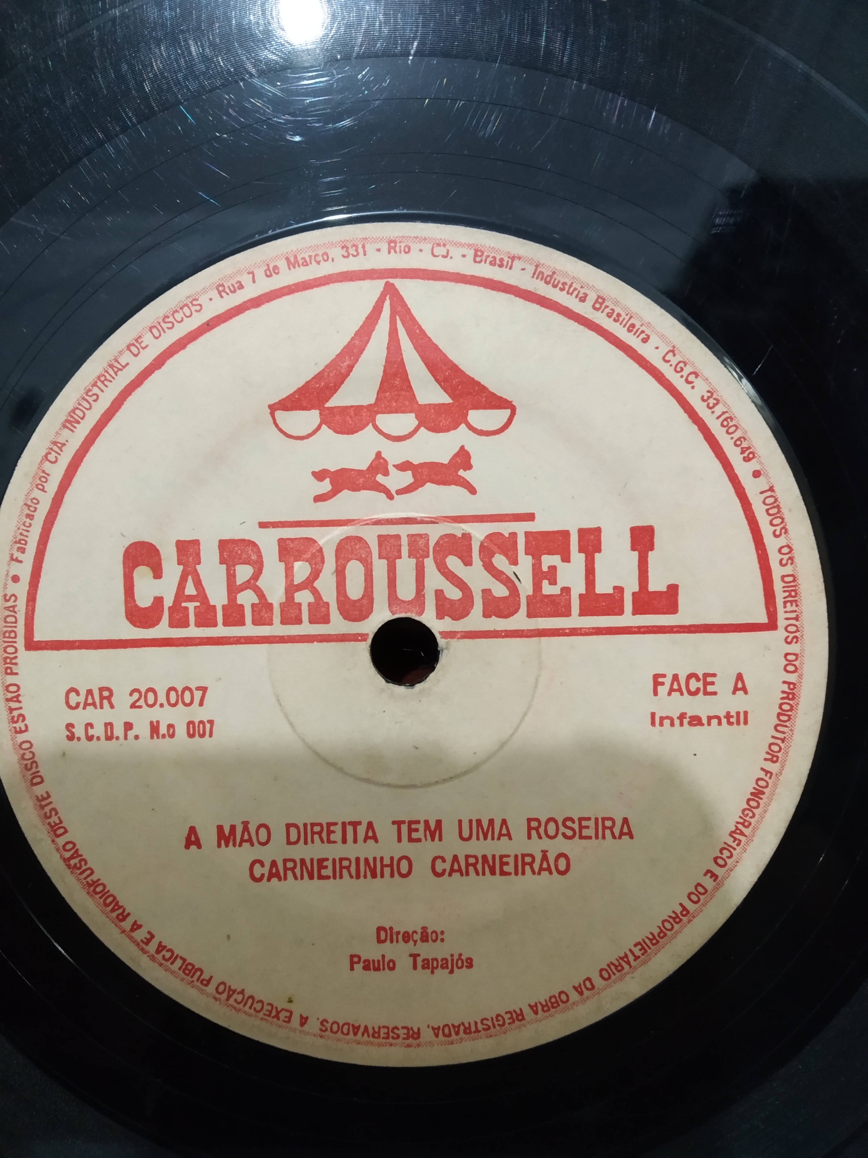 Disco Compacto de vinil Carroussell