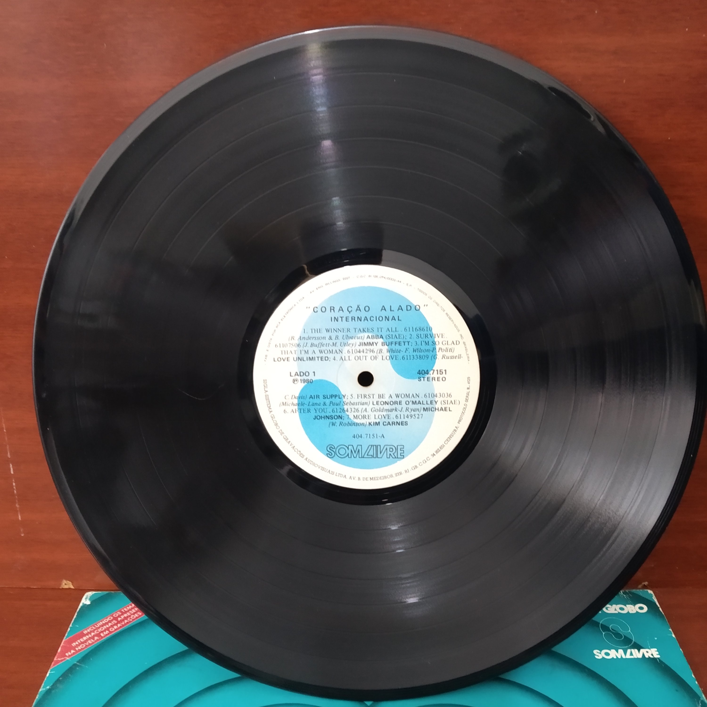 LP Disco Vinil - Coração Alado