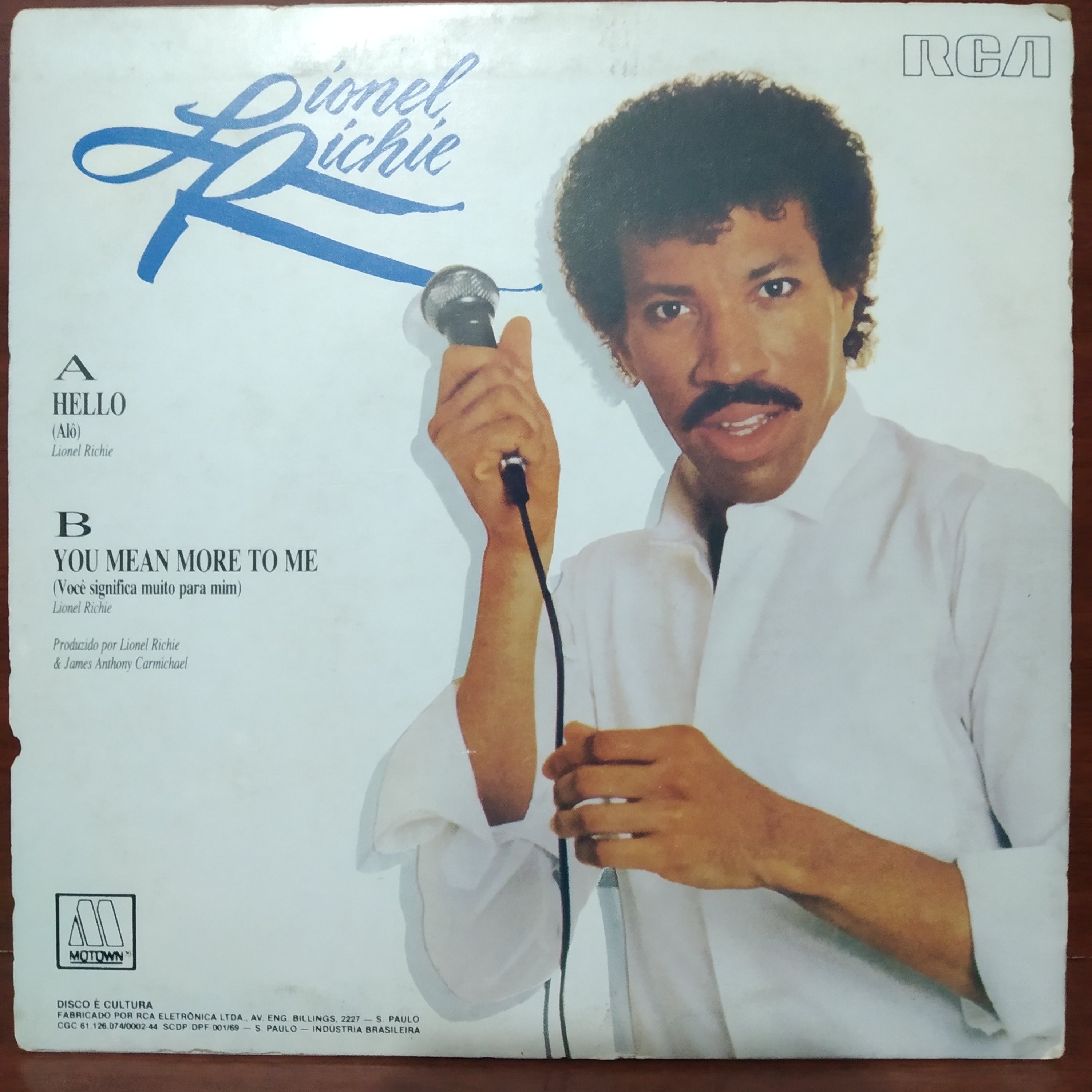 Compacto Lionel Richie - Hello (Vinil)