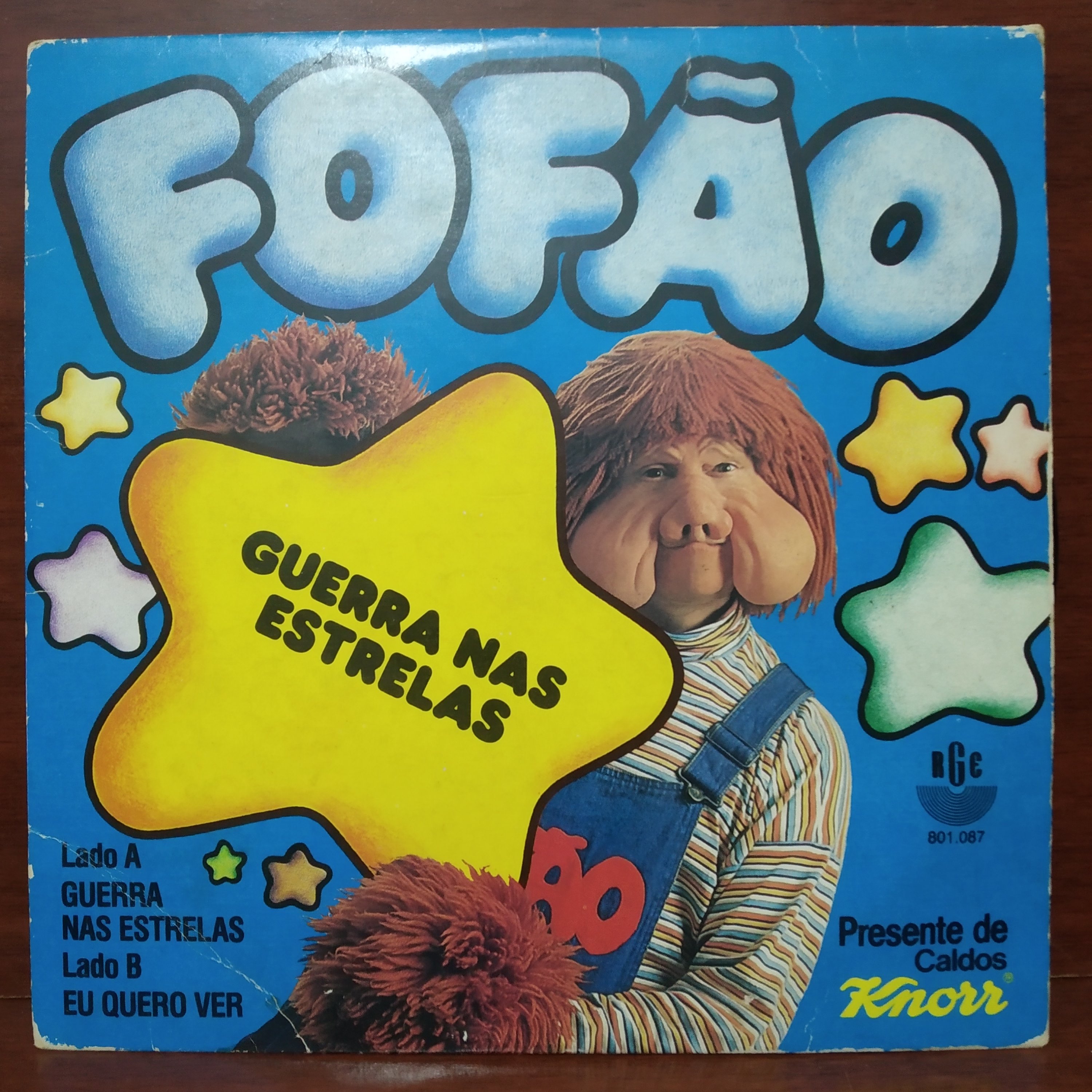 Disco Compacto Vinil Fofão - Guerra nas Estrelas