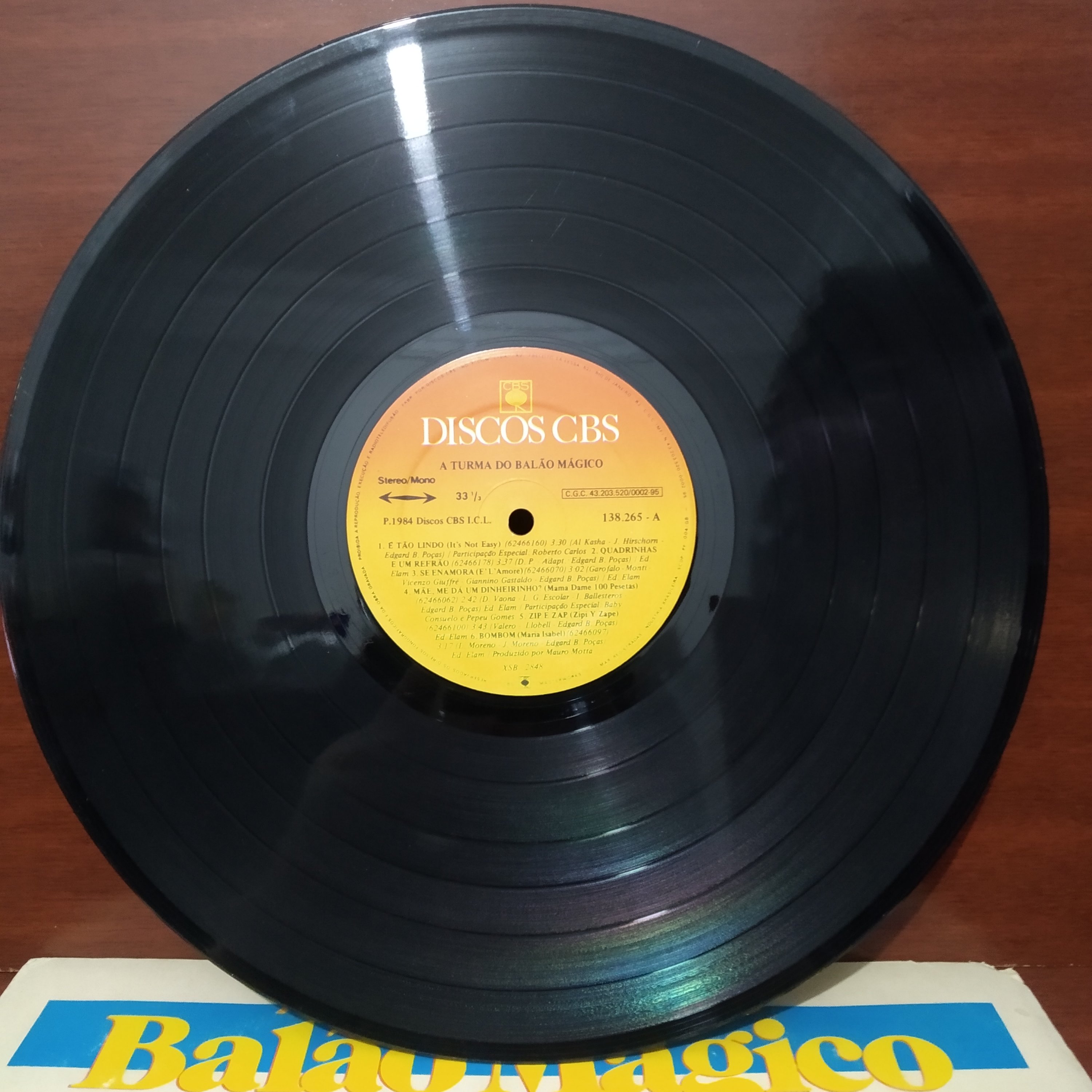 A Turma do Balão Mágico - LP Vinil