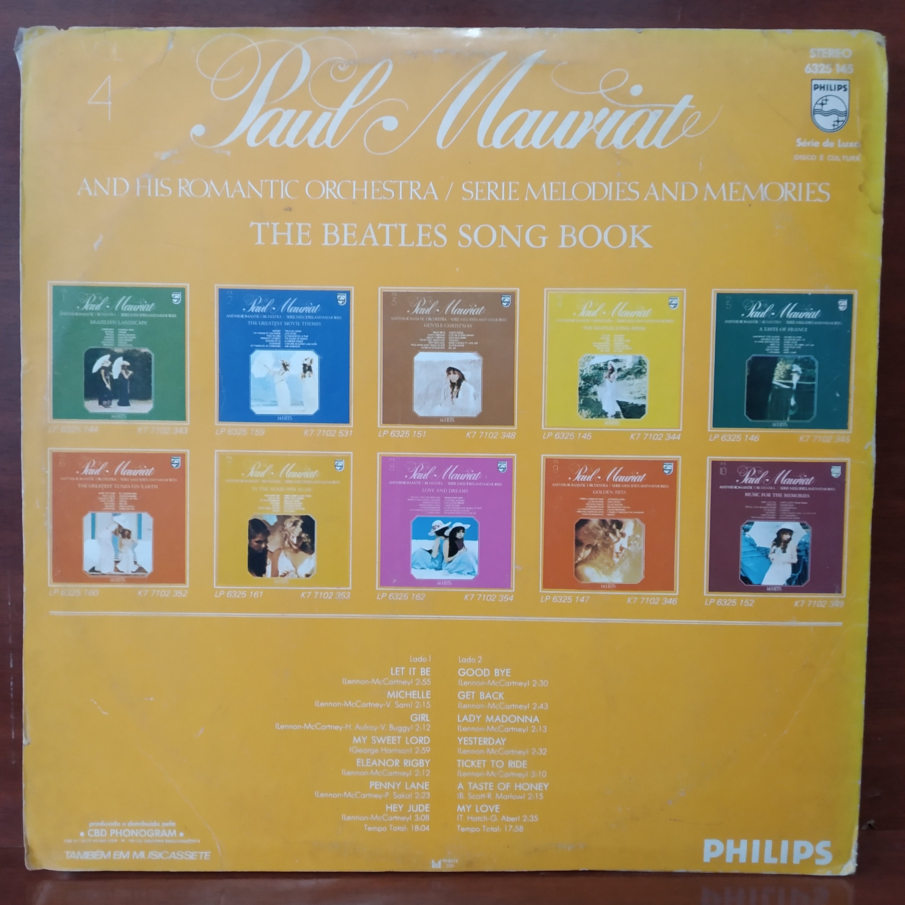 Paul Mauriat - The Beatles Song Book Vol 4