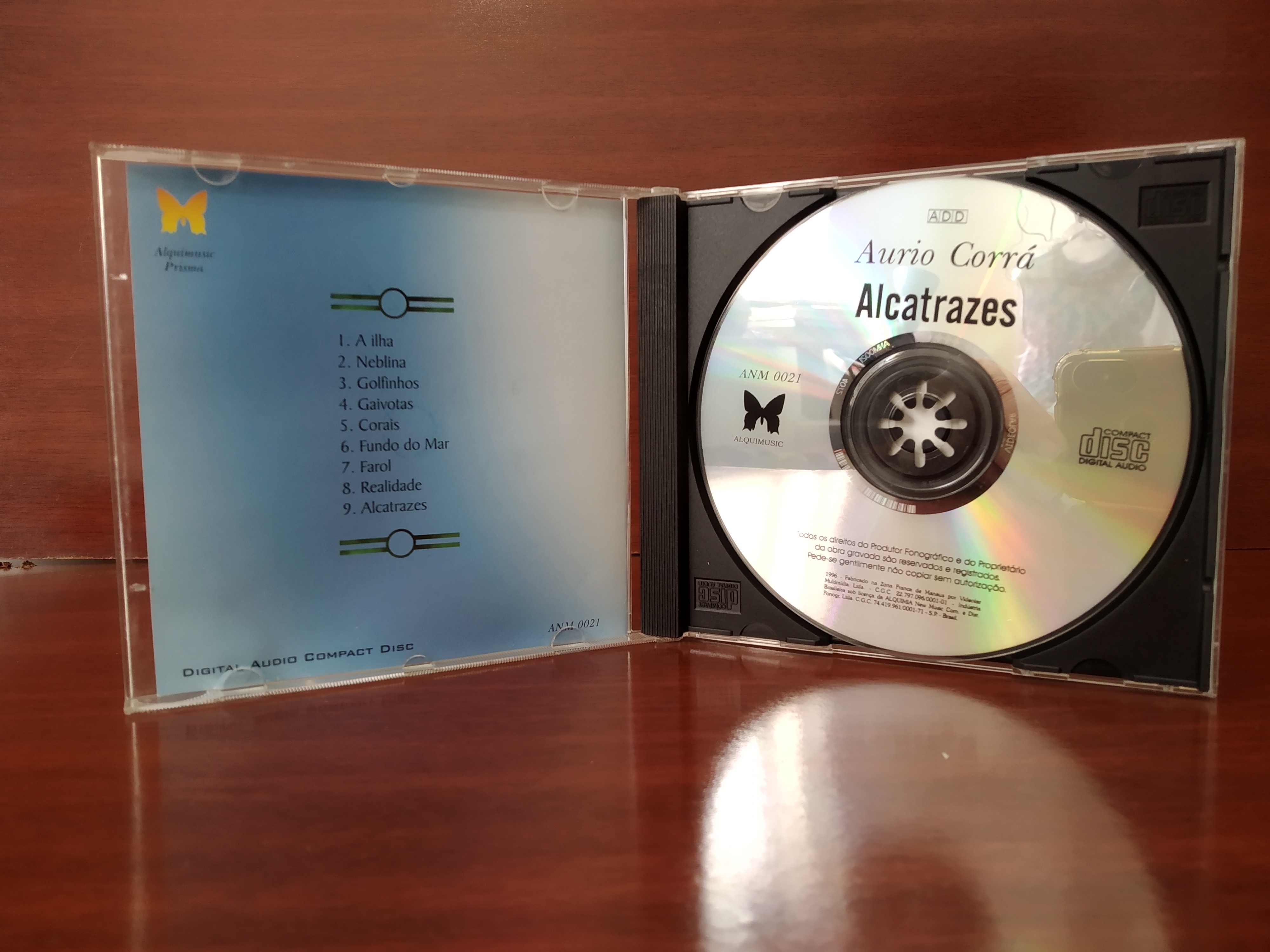 CD Alcatrazes - Aurio Corrá