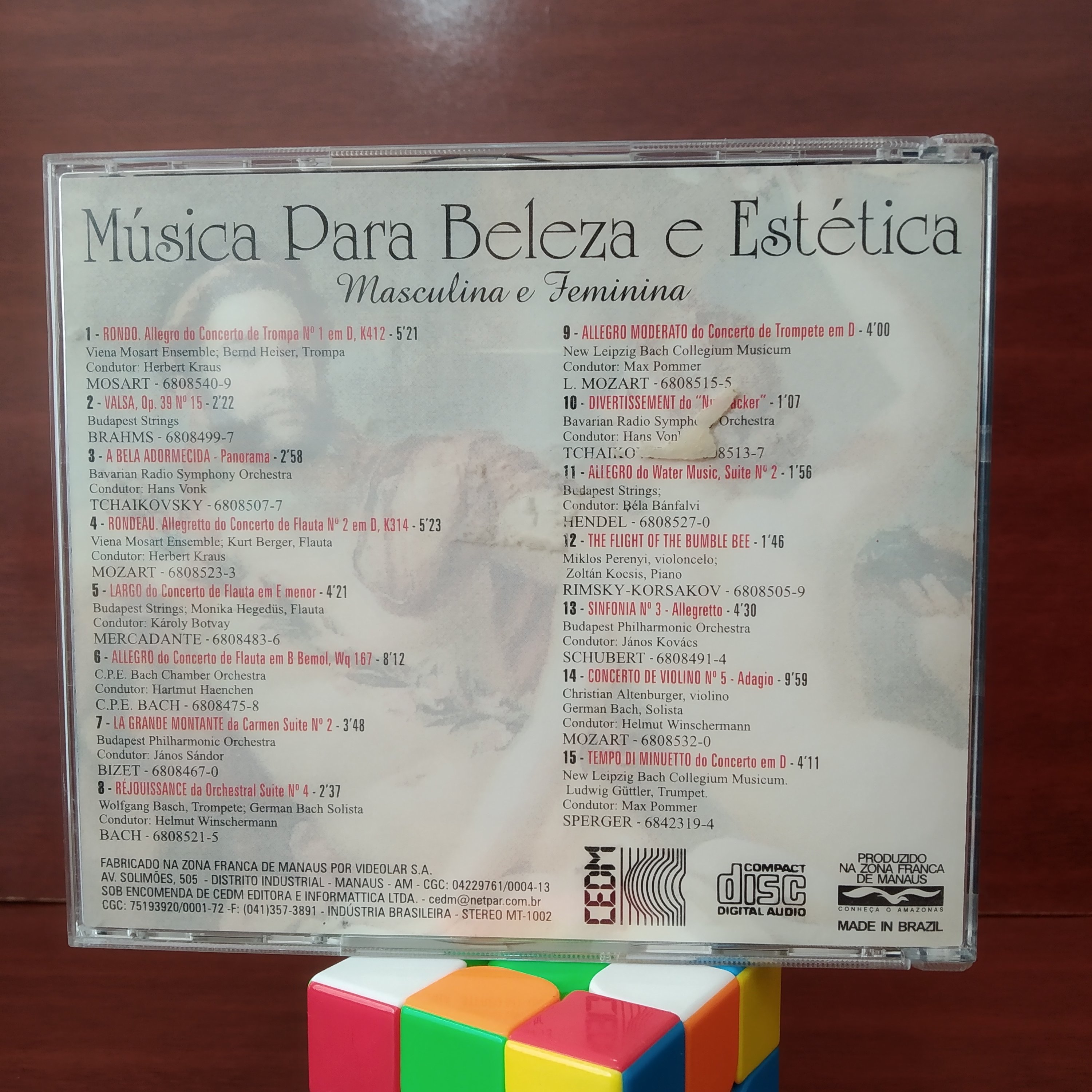 CD Sons de Saúde nº2: Música Para Beleza e Estética