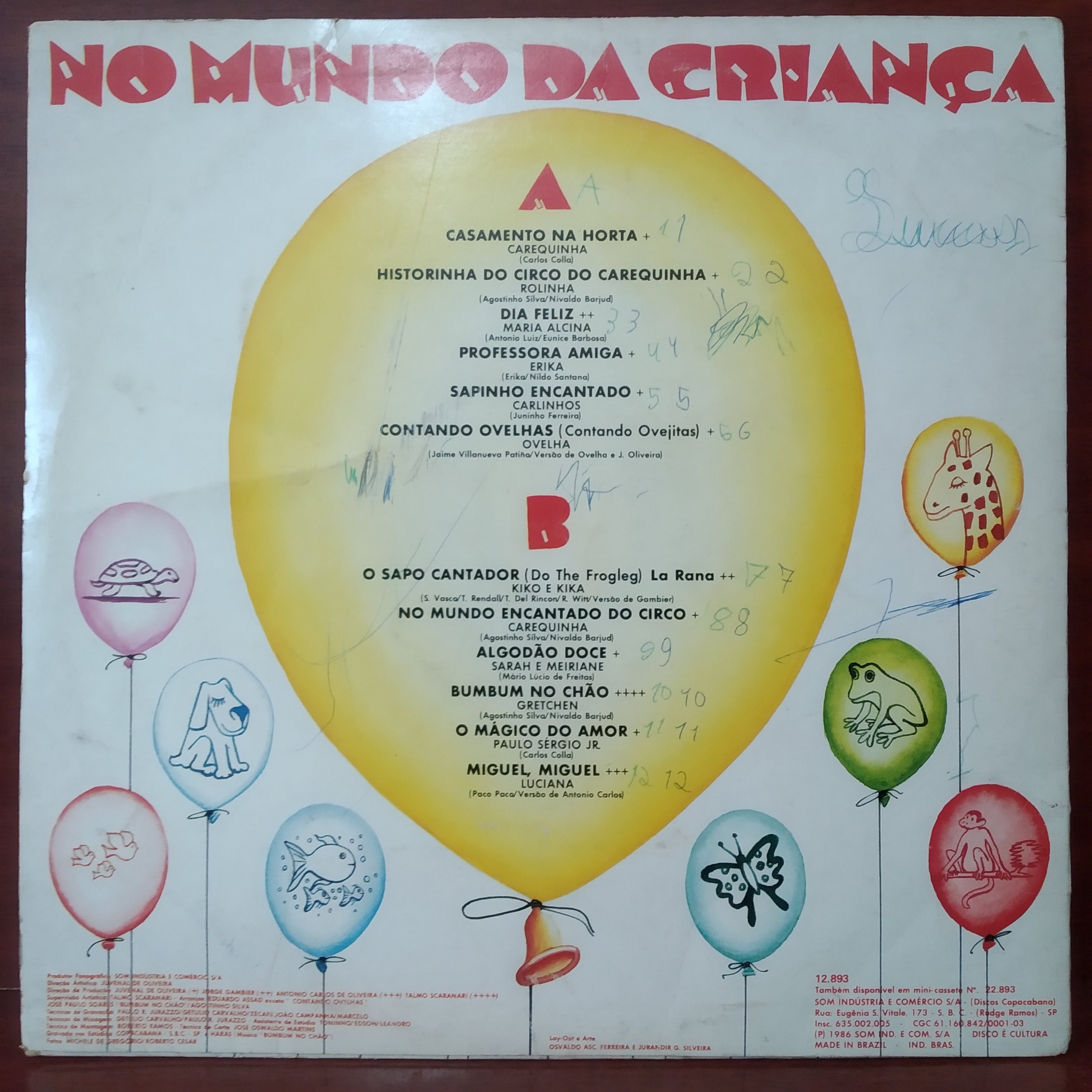 No Mundo da Criança - LP Vinil
