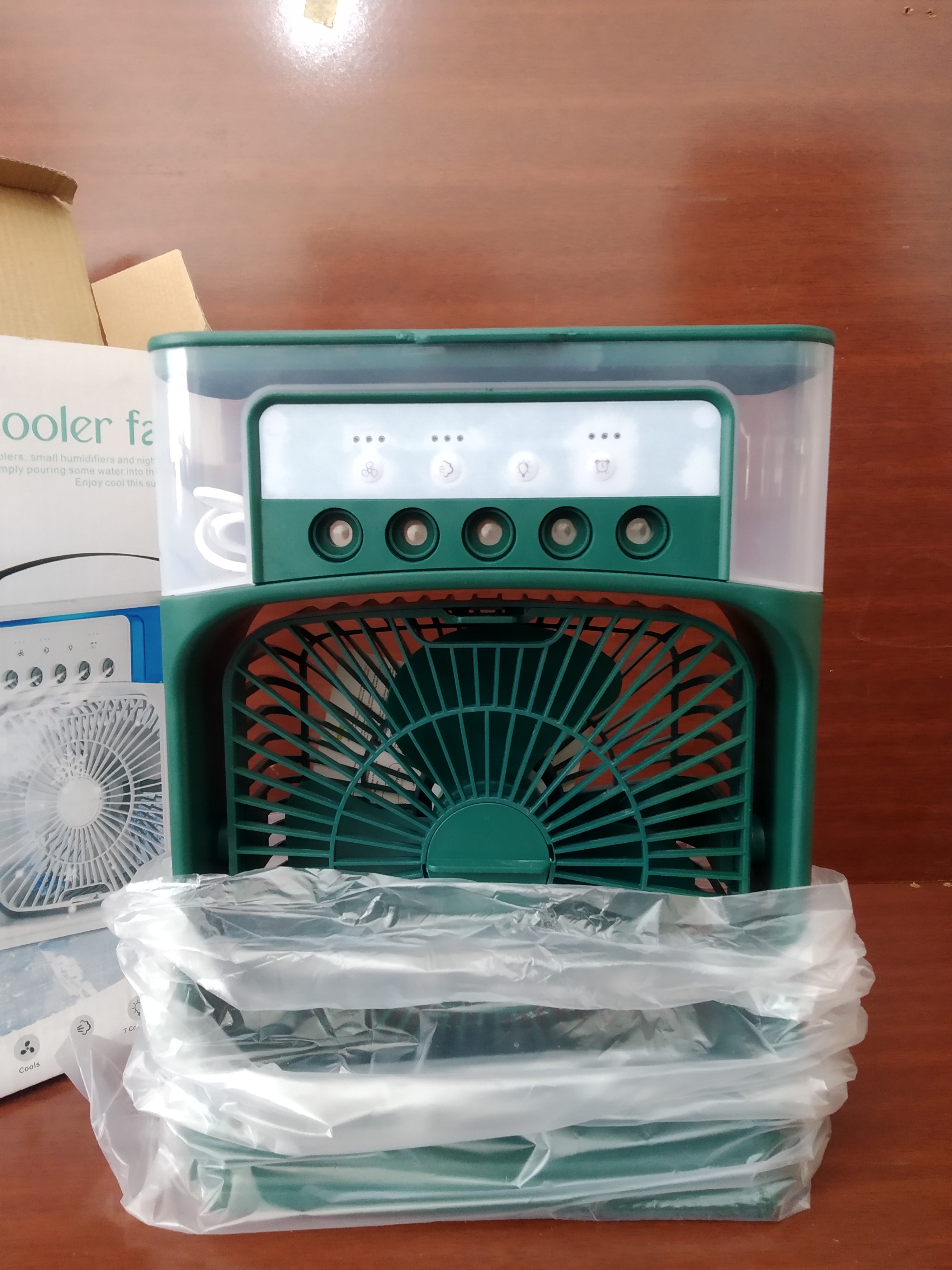 Ventilador e umidificador portátil Air Cooler