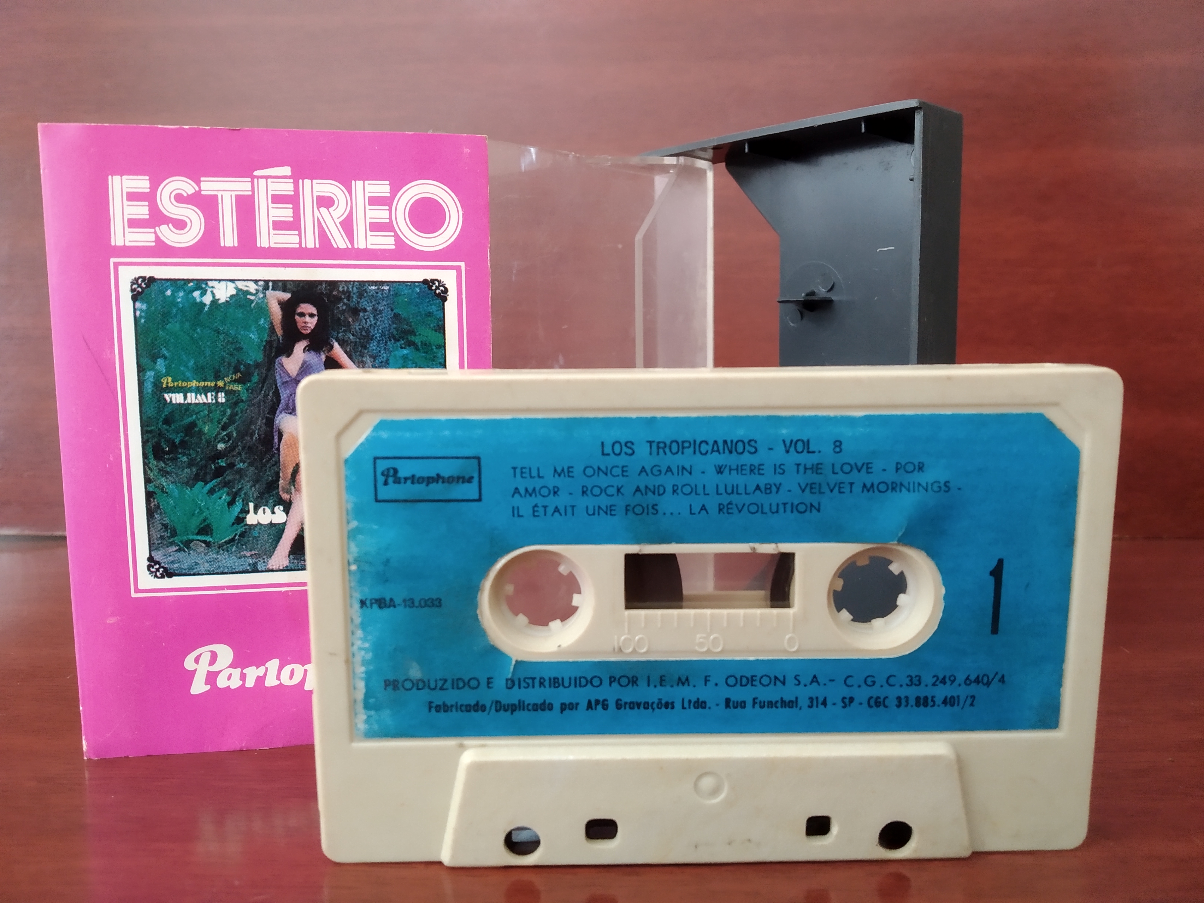 Fita cassete Los Tropicanos Vol. 8