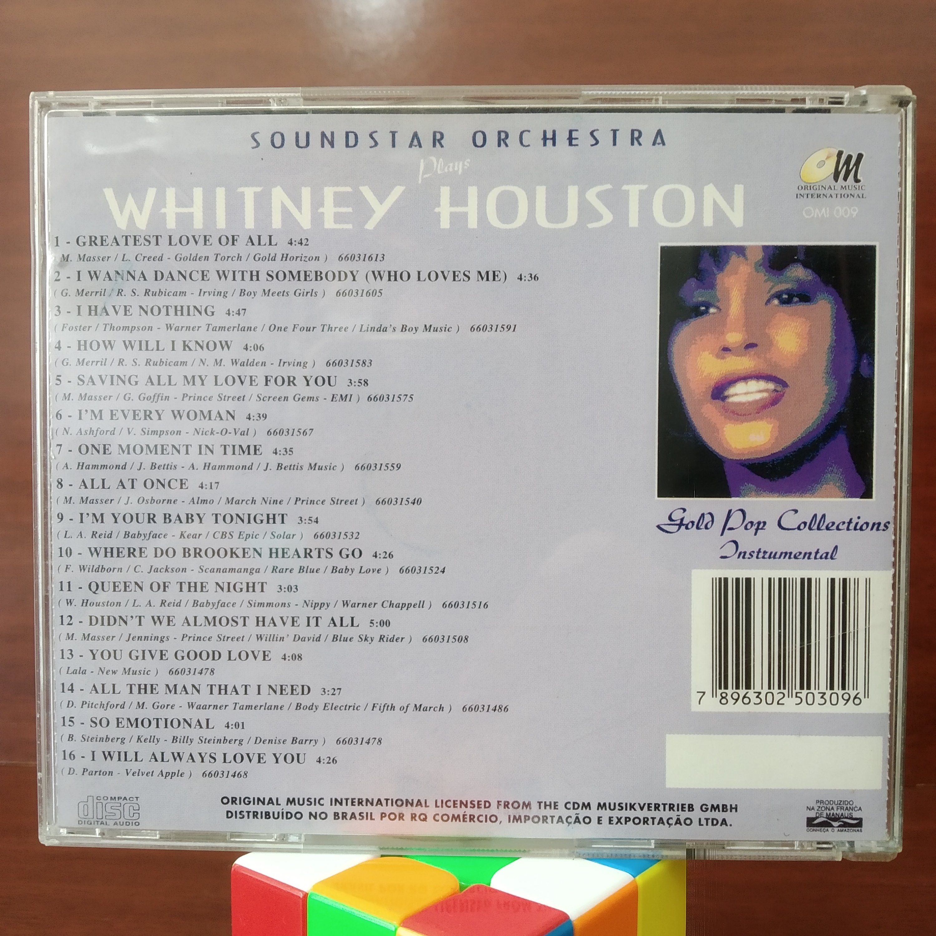 CD Soundstar Orchestra – Whitney Houston