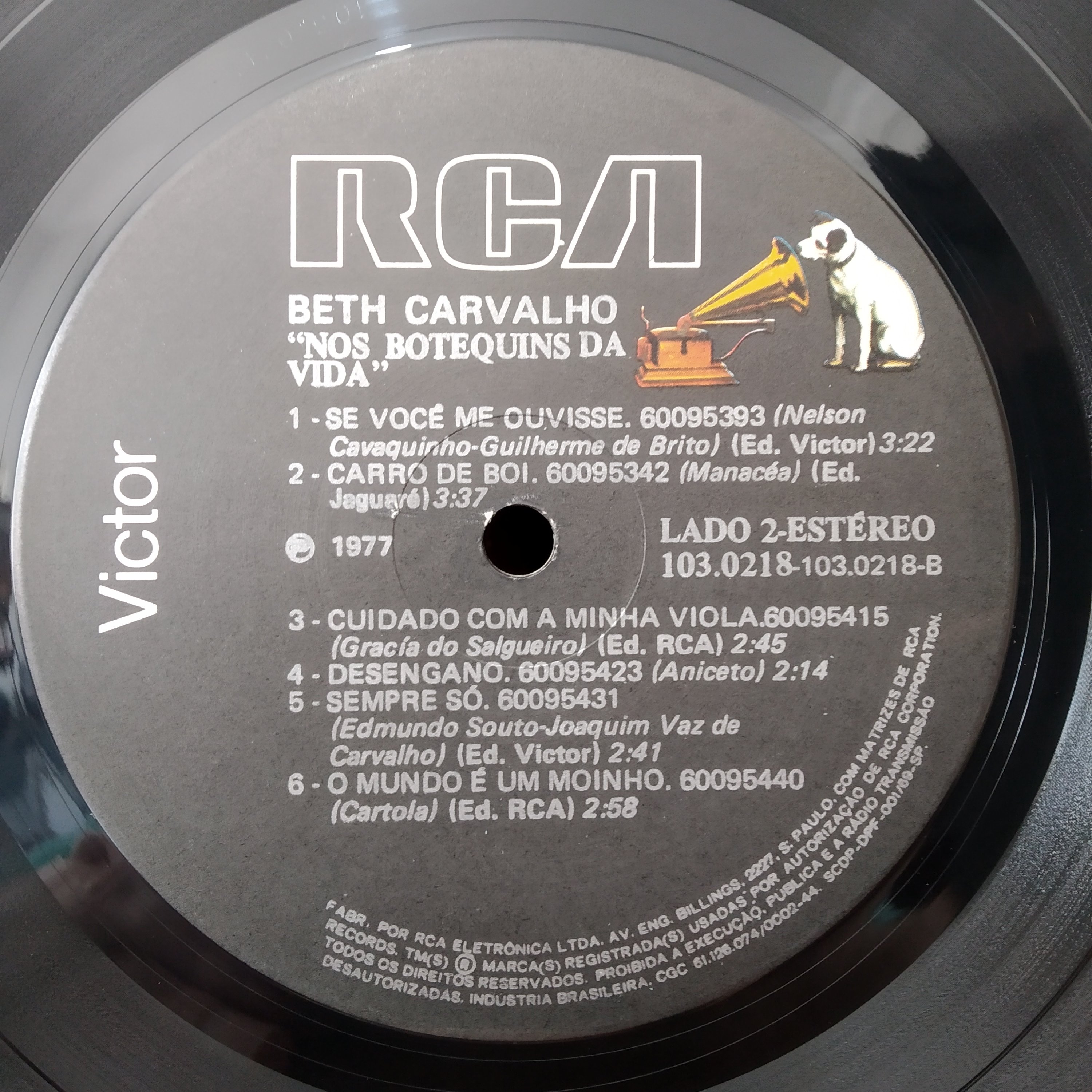 LP Beth Carvalho - Nos Botequins da Vida