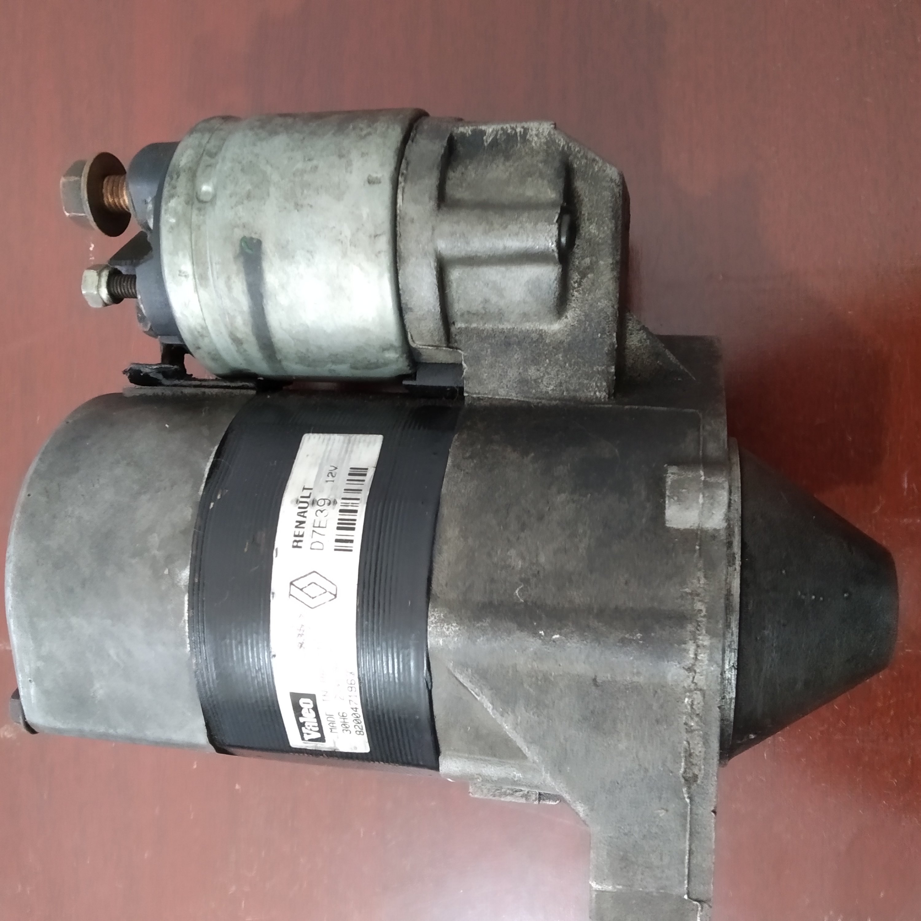 Motor de arranque Clio Sedã 1.0 16V 2007 Autentique/ não funciona