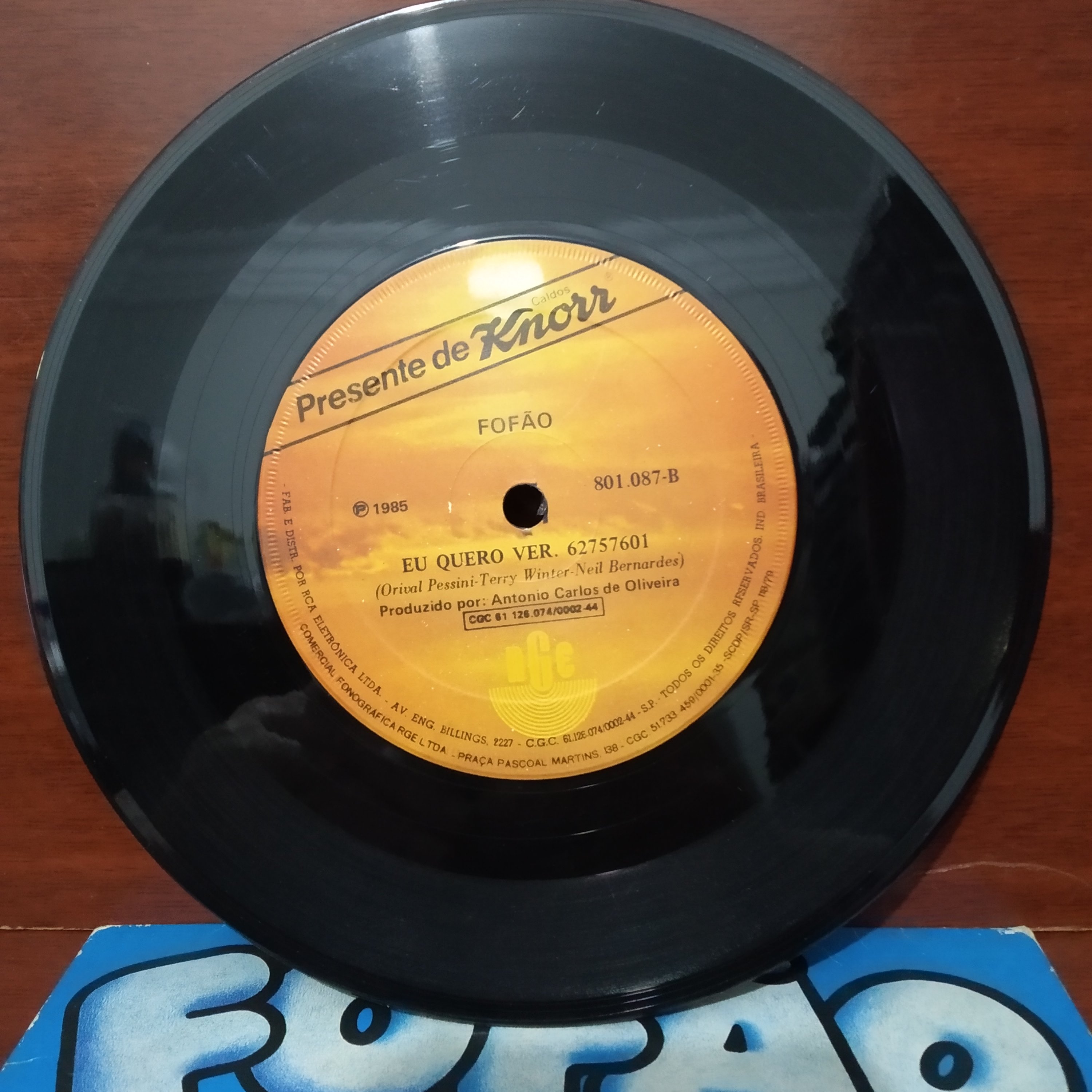 Disco Compacto Vinil Fofão - Guerra nas Estrelas