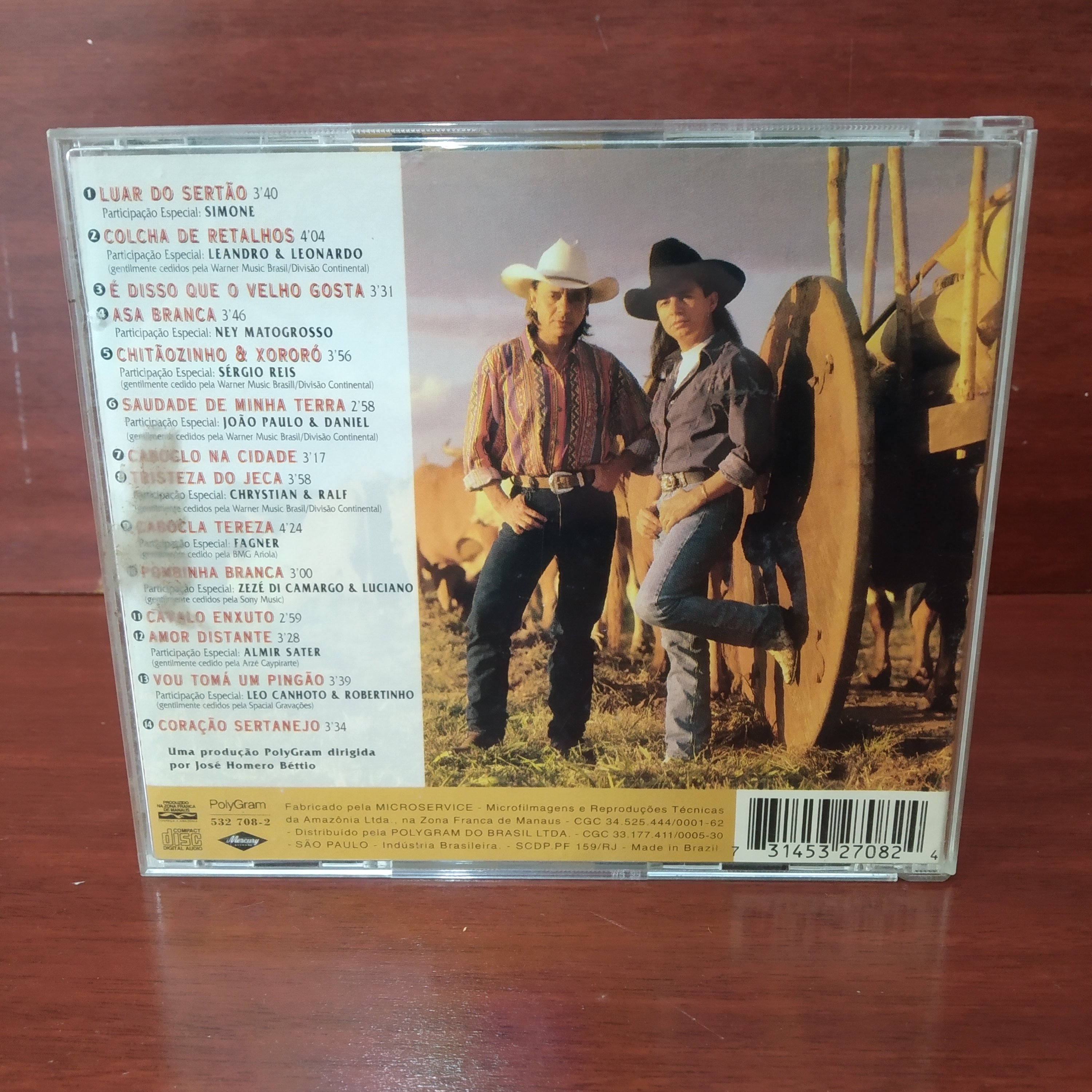 CD Chitãozinho e Xororó 