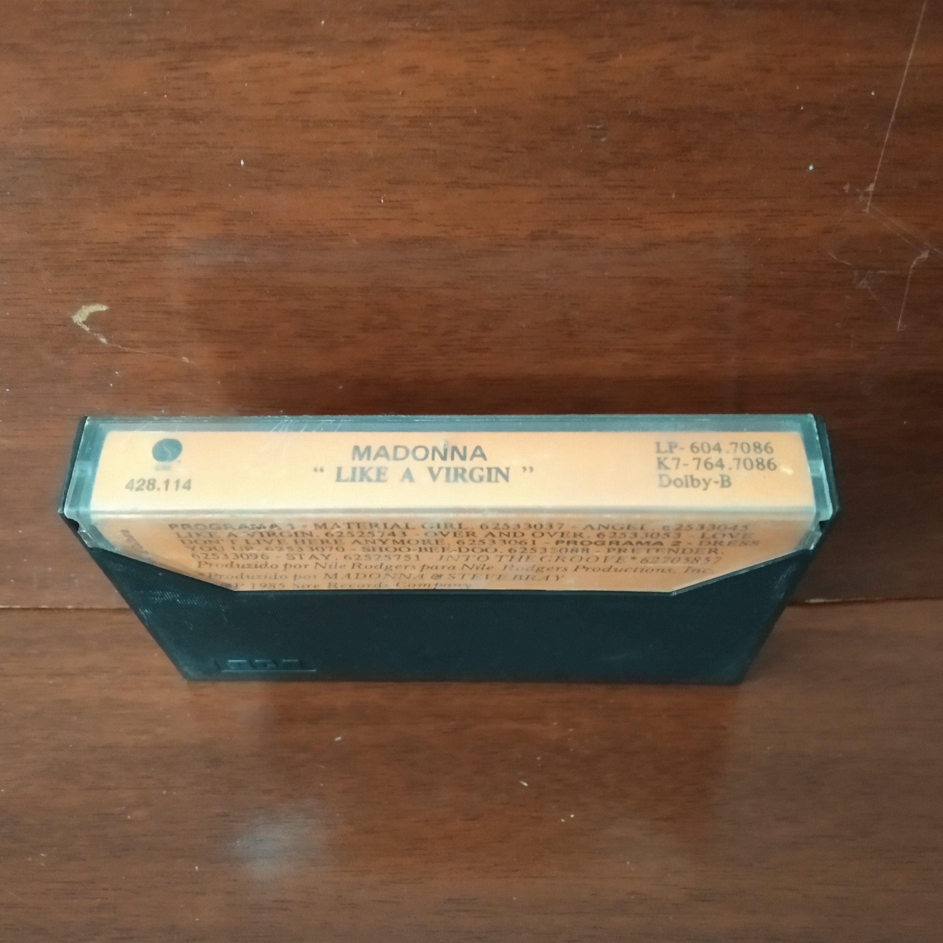 Fita Cassete - Madonna