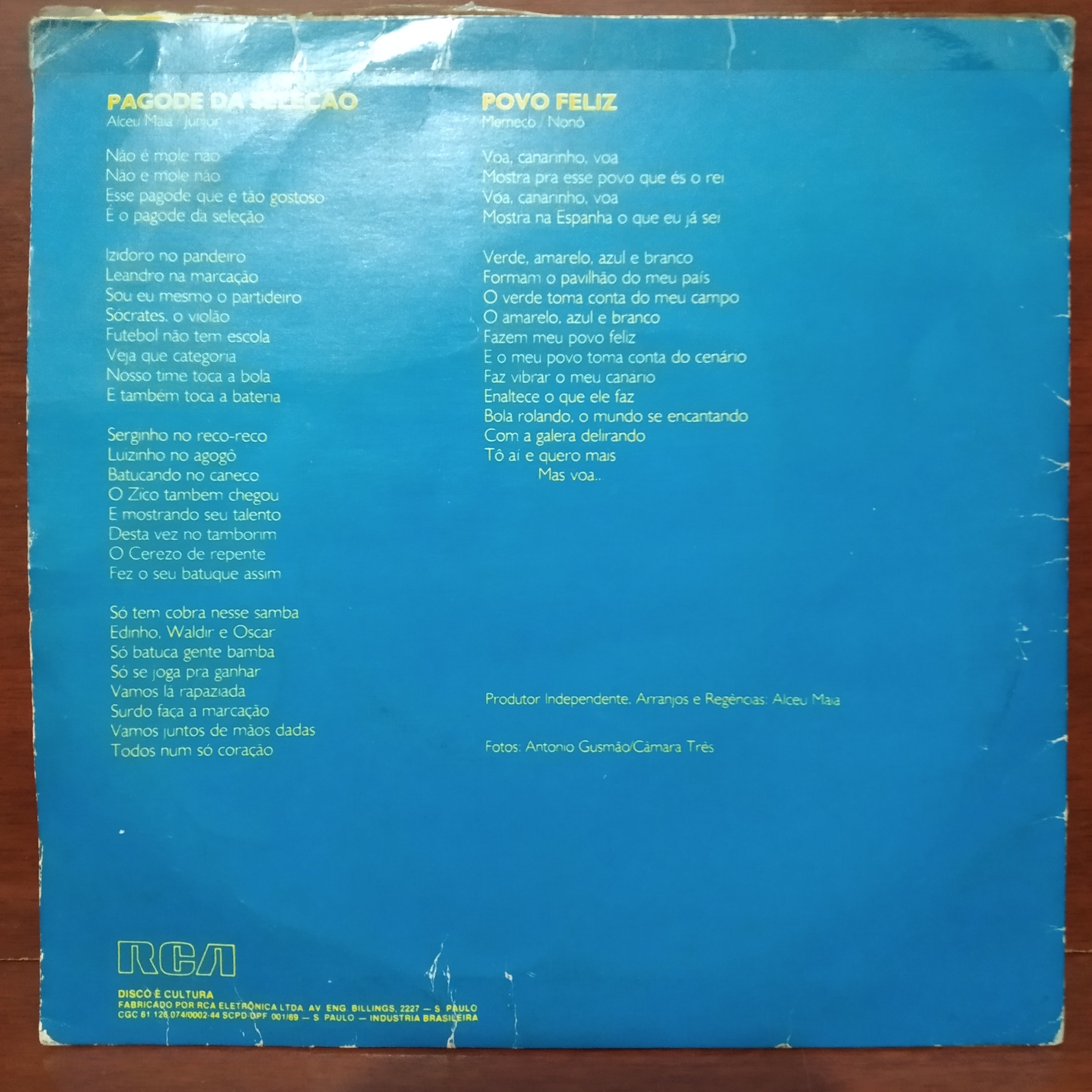 Disco Compacto de Vinil Júnior - 'Voa Canarinho'