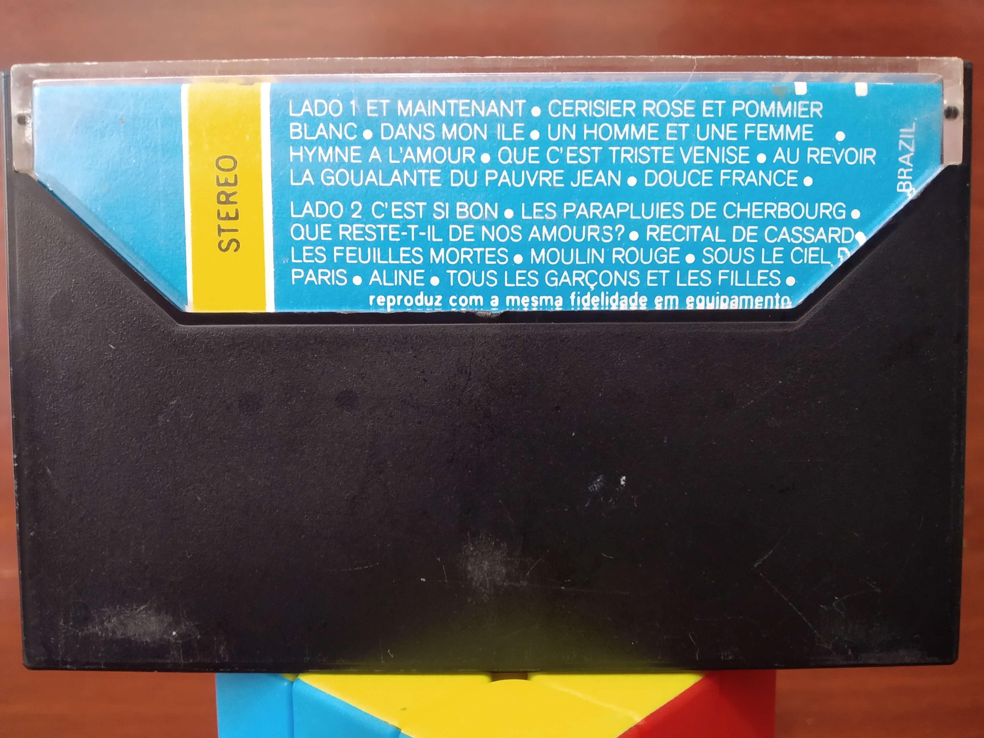 Fita cassete 'A Era de Ouro da Música Francesa'